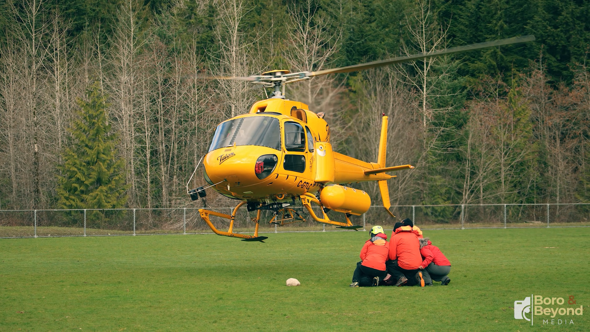 Coquitlam Search and Rescue Helicopter Training