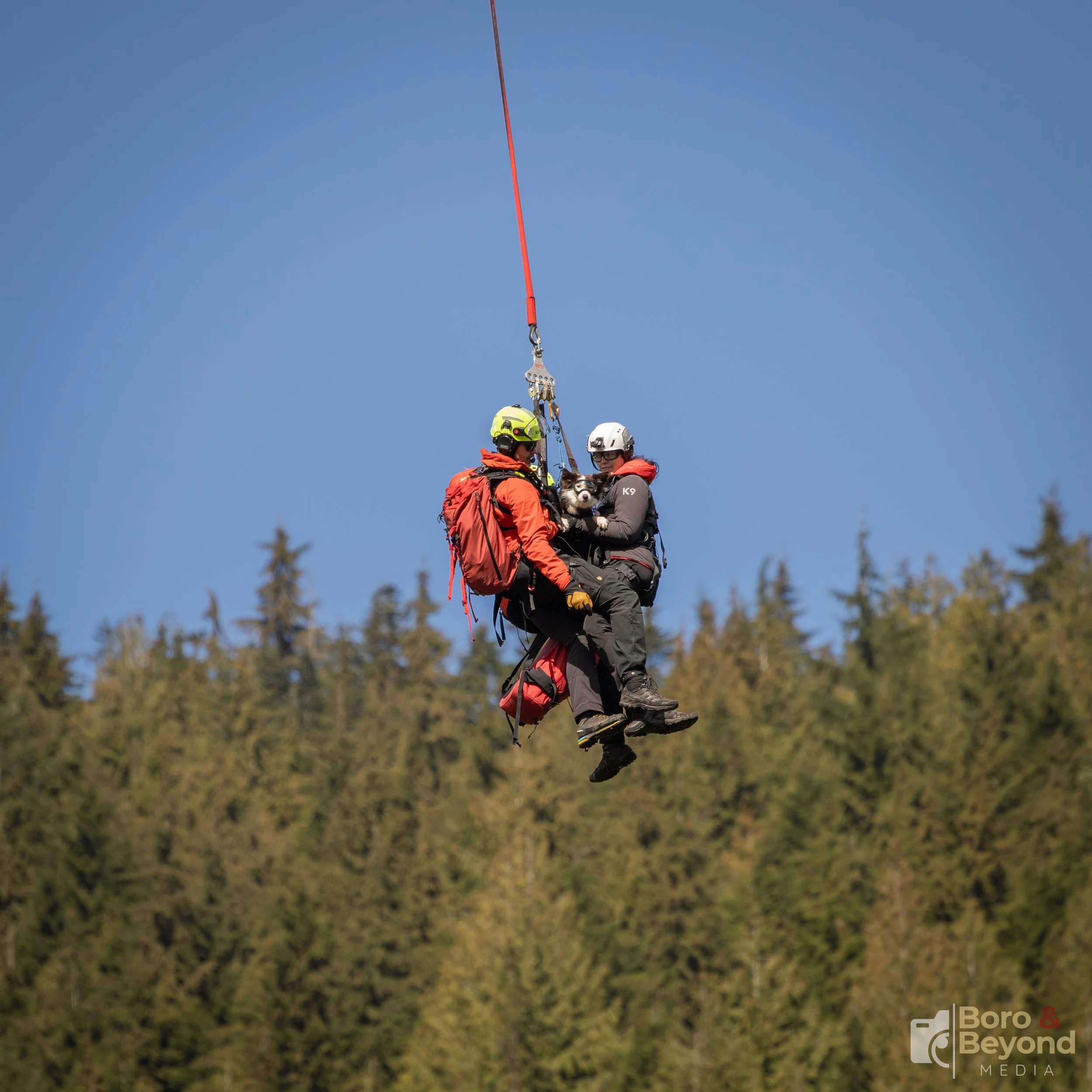 Coquitlam Search and Rescue Helicopter Training Event