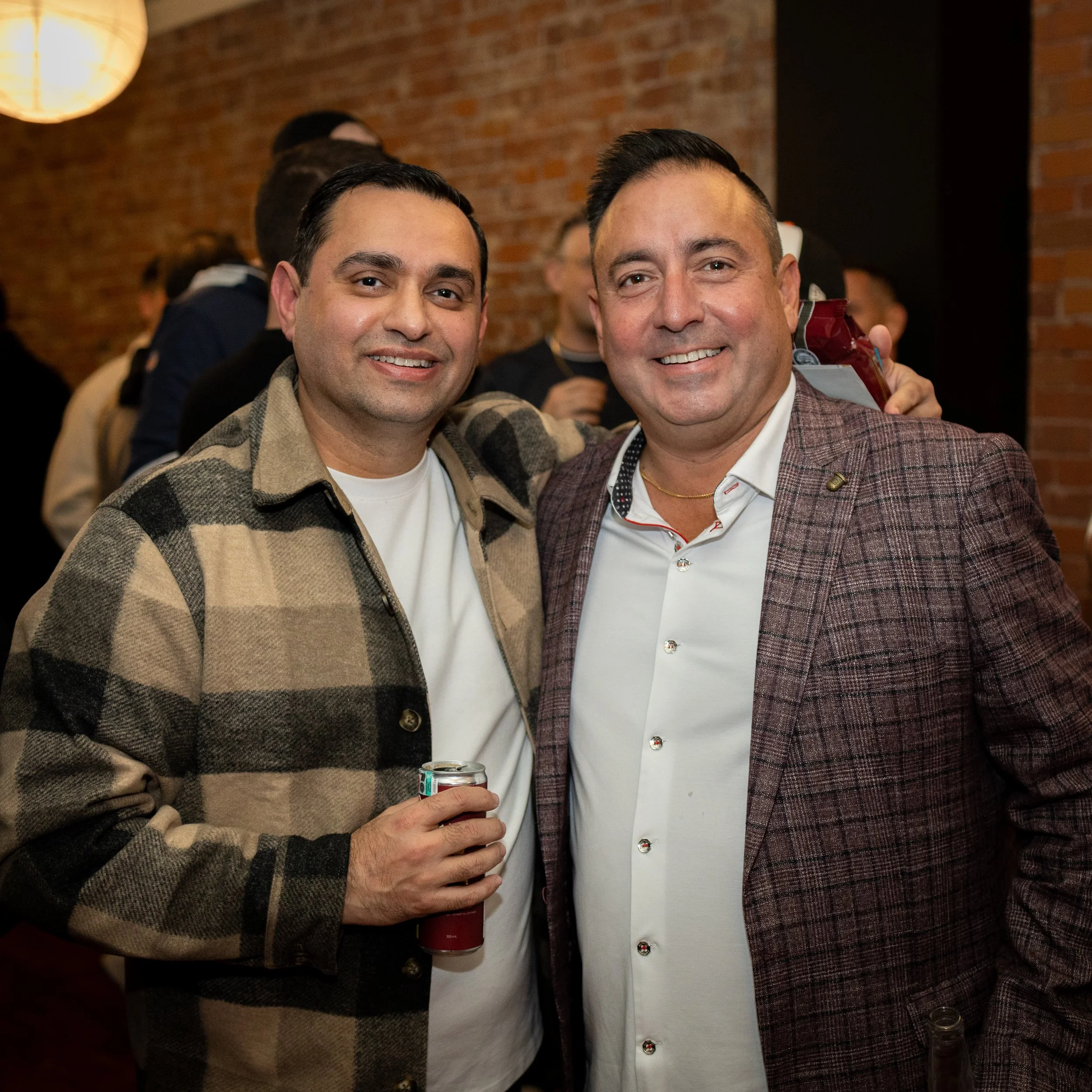 Deepak Anand and Fabrizio Rossi present the Trygg x ASDA Consultancy event in Vancouver, January 18 2026