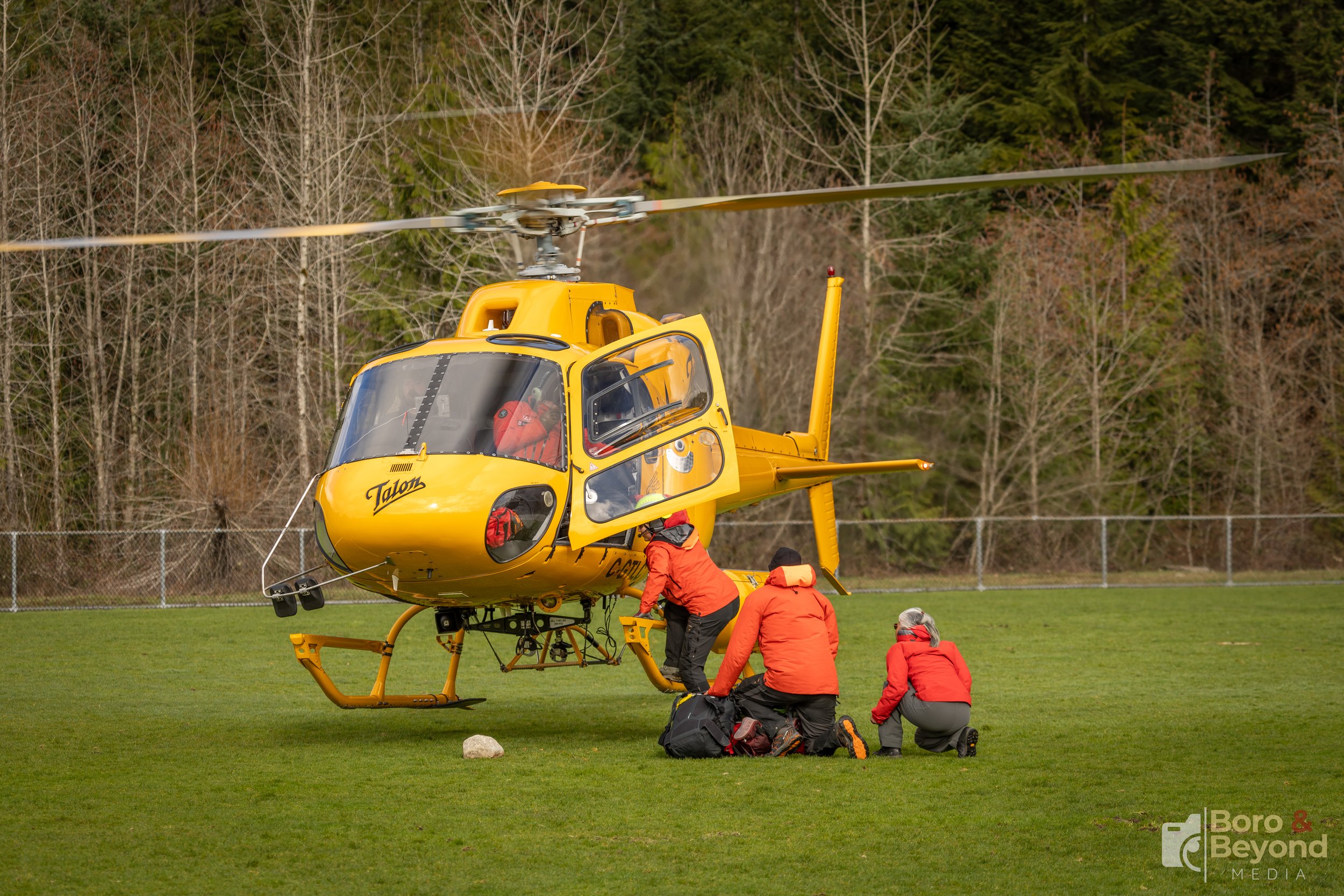 Coquitlam Search and Rescue Helicopter Training Event
