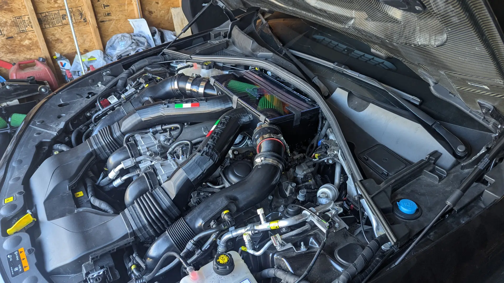 Giulia 2.9L cold air intake