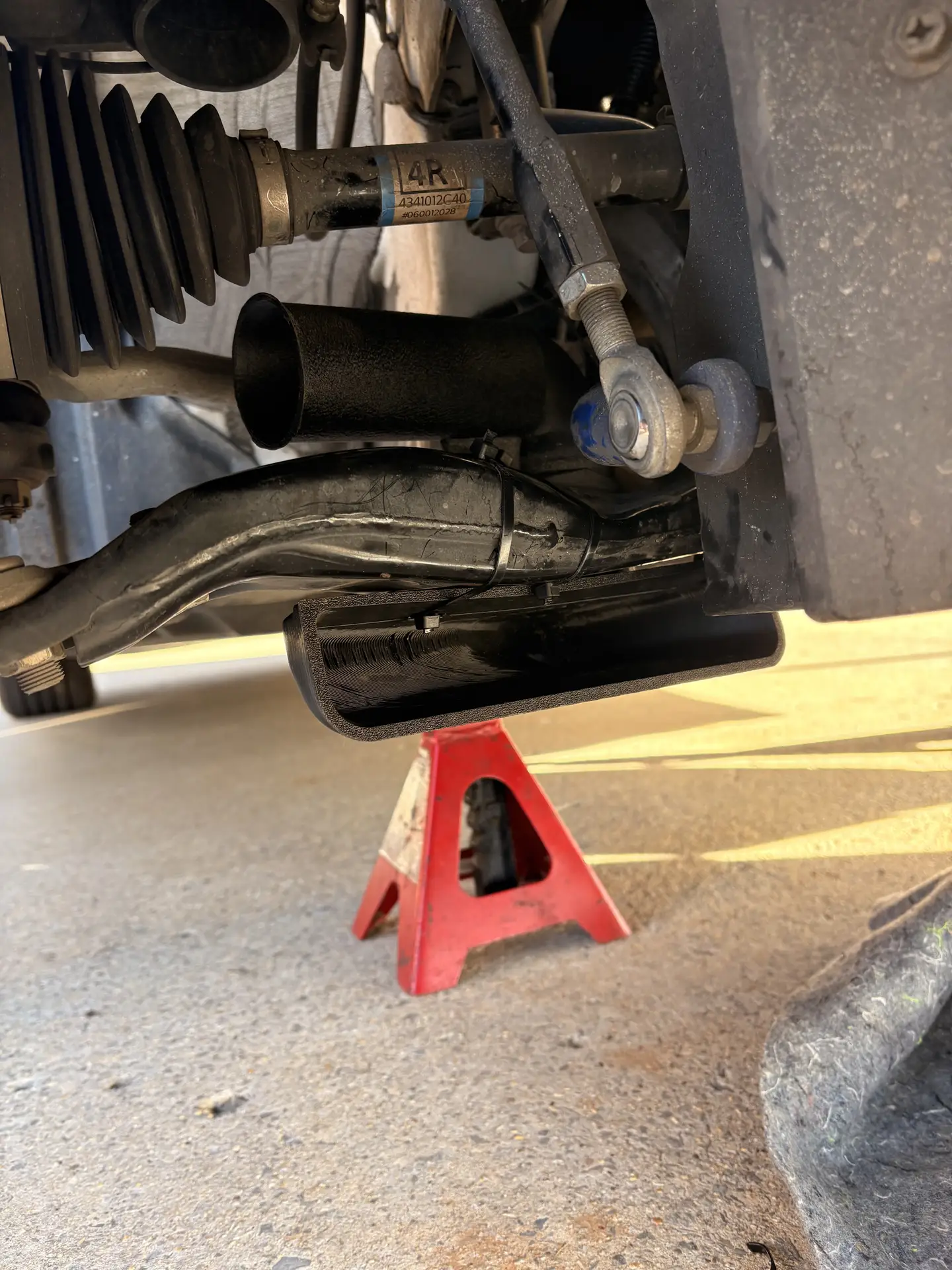 GR Corolla Brake cooling duct