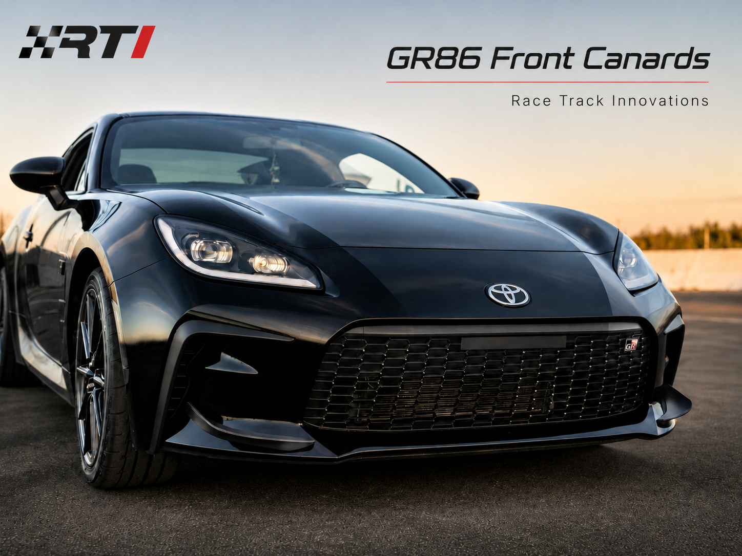 Toyota GR86 Front Dive Plane Canards