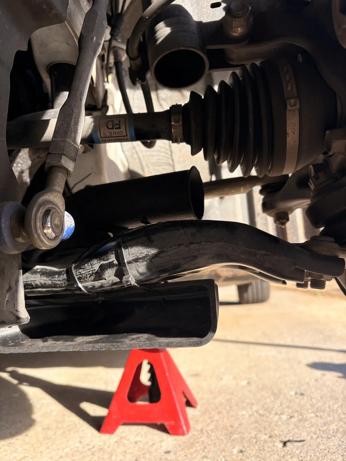 GR Corolla Brake Cooling Duct