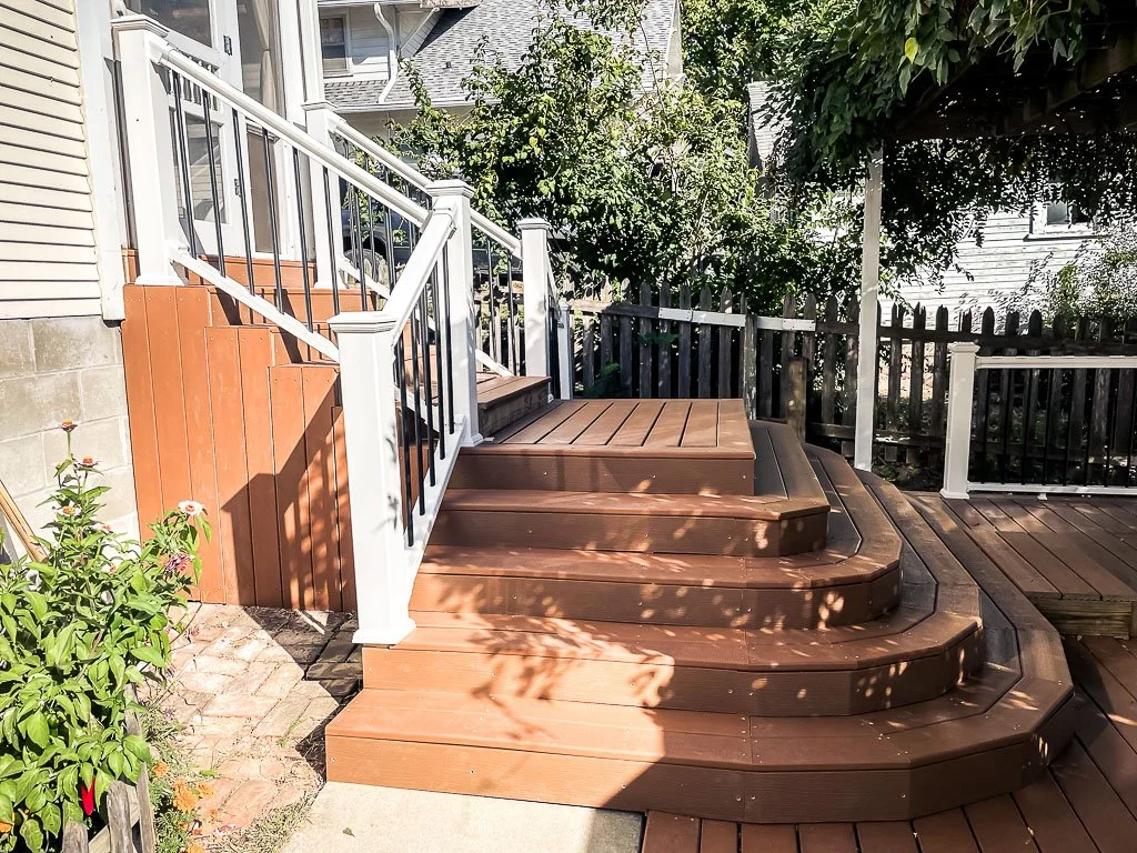 Composite Deck Stairs