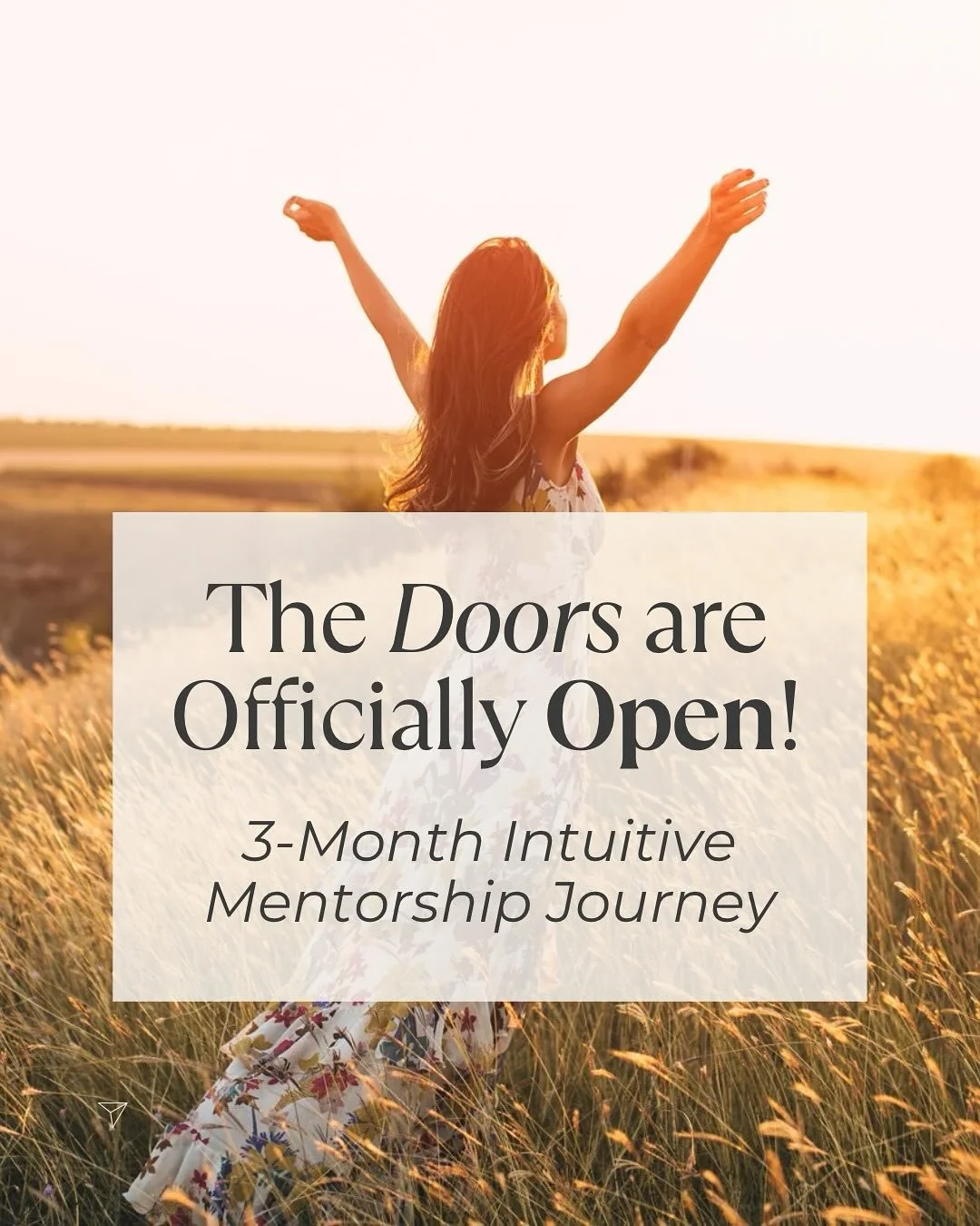 ✨ The wait is over ✨
 The doors to my 3-month mentorship are officially open.

This is a space for you to be deeply seen, to soften into presence, and to rise into your radiance.

🌙 Step inside today &rarr; [link in bio]

#intuitivementorship #inner