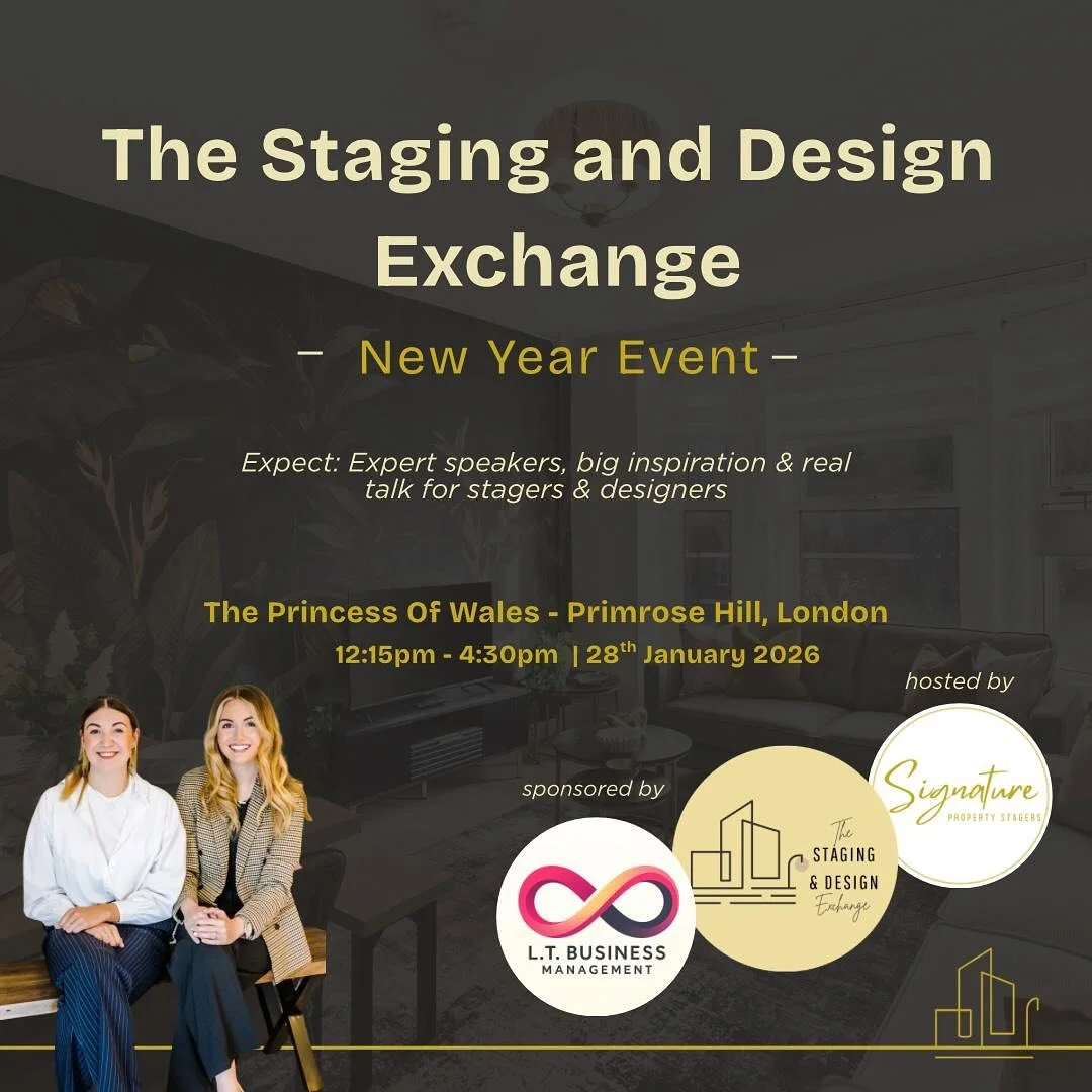 ✨ The Staging &amp; Design Exchange &ndash; New Year Networking Event ✨

We&rsquo;re delighted to officially open ticket sales for the first Staging &amp; Design Exchange event of 2026 &mdash; and we&rsquo;d love to see you there.

This January, we&r