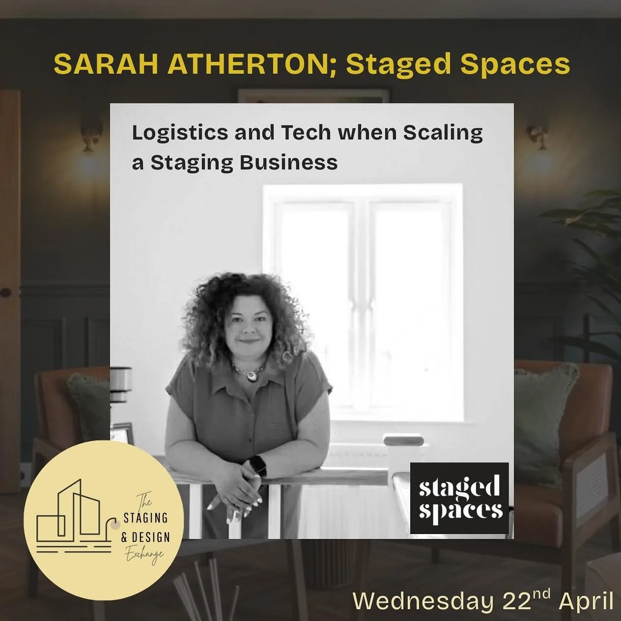 Following the success of our first two Staging &amp; Design Exchange networking events, we will be bringing our third one to Birmingham Lost &amp; Found (3 minutes from the train station) on Wednesday next week! 😍

We are excited to announce part on