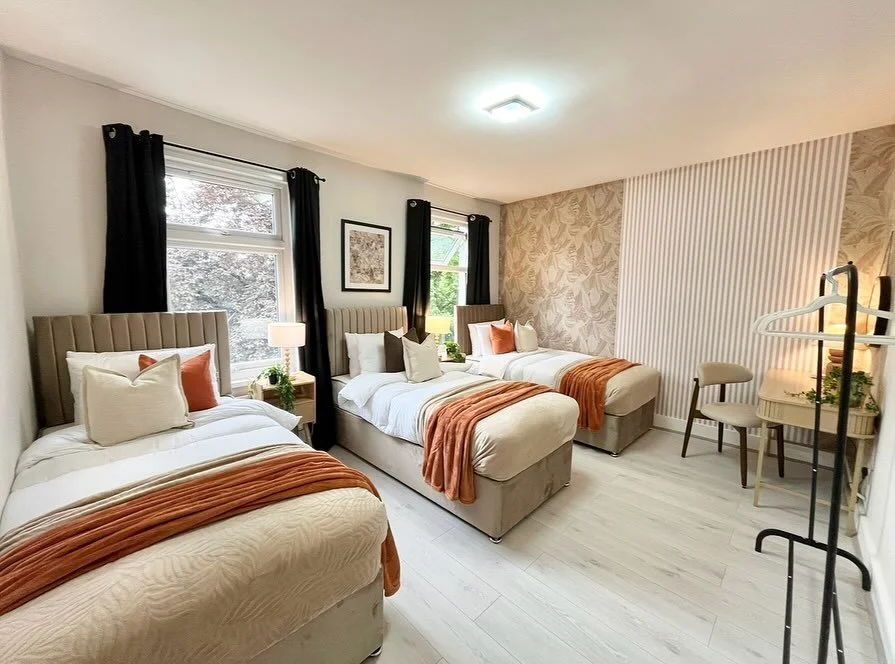 Here&rsquo;s a look at one of our recent SA installs - furnished, wallpapered and staged by our incredible team! 😍