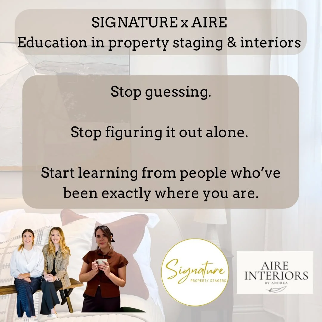 🚨 Whilst you&rsquo;re figuring it out, someone else is taking and serving YOUR potential clients 🚨 

This month alone &mdash; here&rsquo;s what the three of us delivered.

Beth &amp; Mel &mdash; Signature Property Stagers
35+ individual property pr