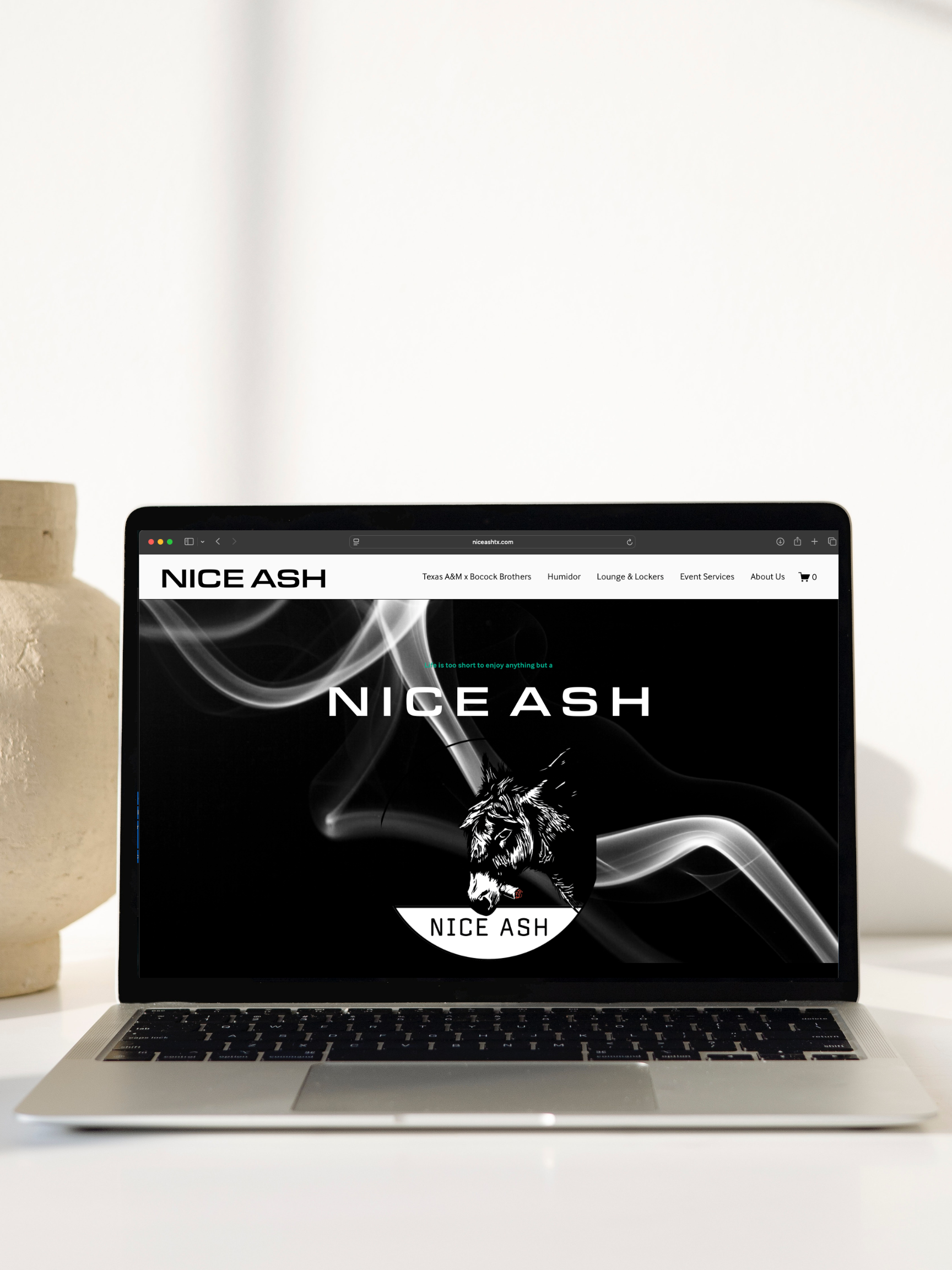 Web Design: Nice Ash TX E-Commerce Website