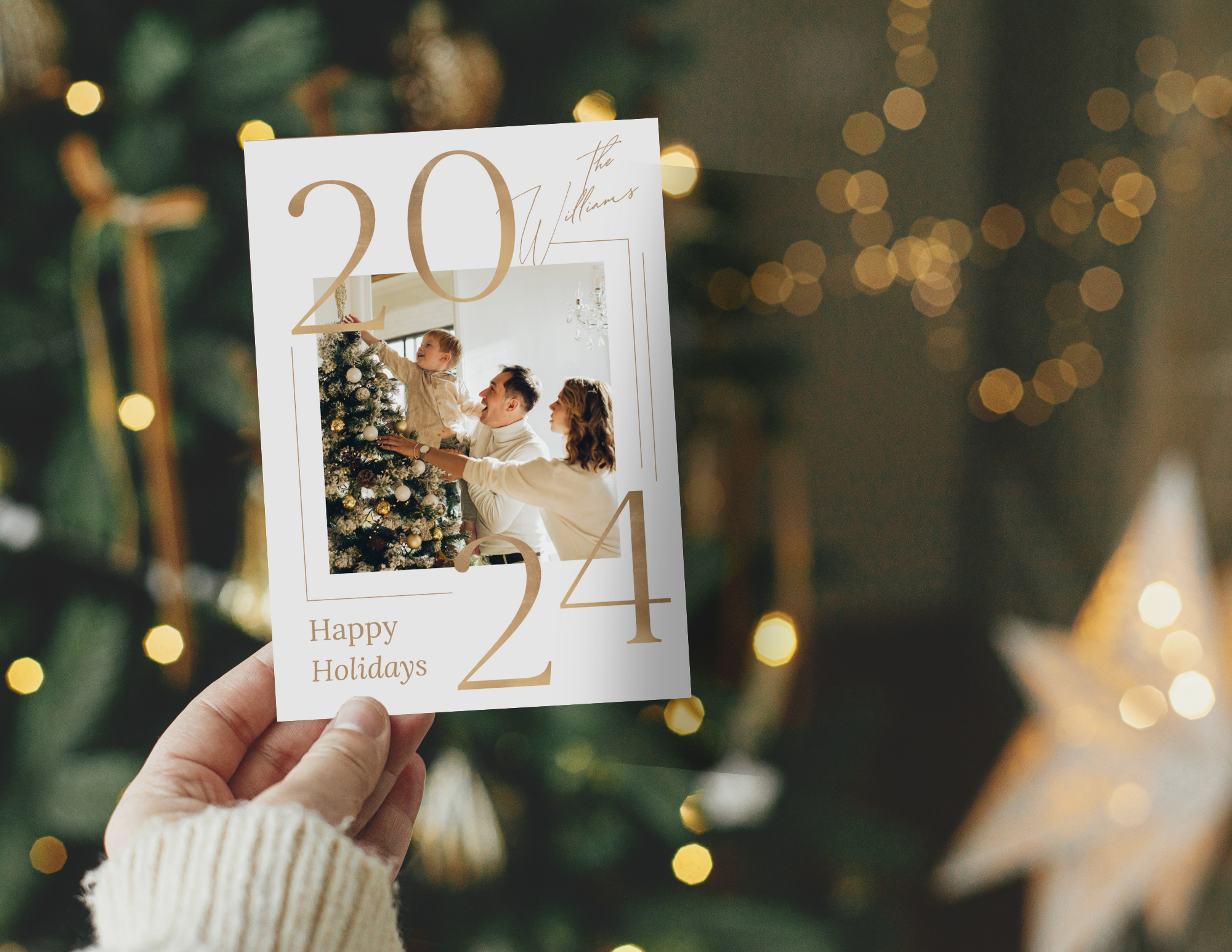Personal Marketing Materials: Christmas Card Design