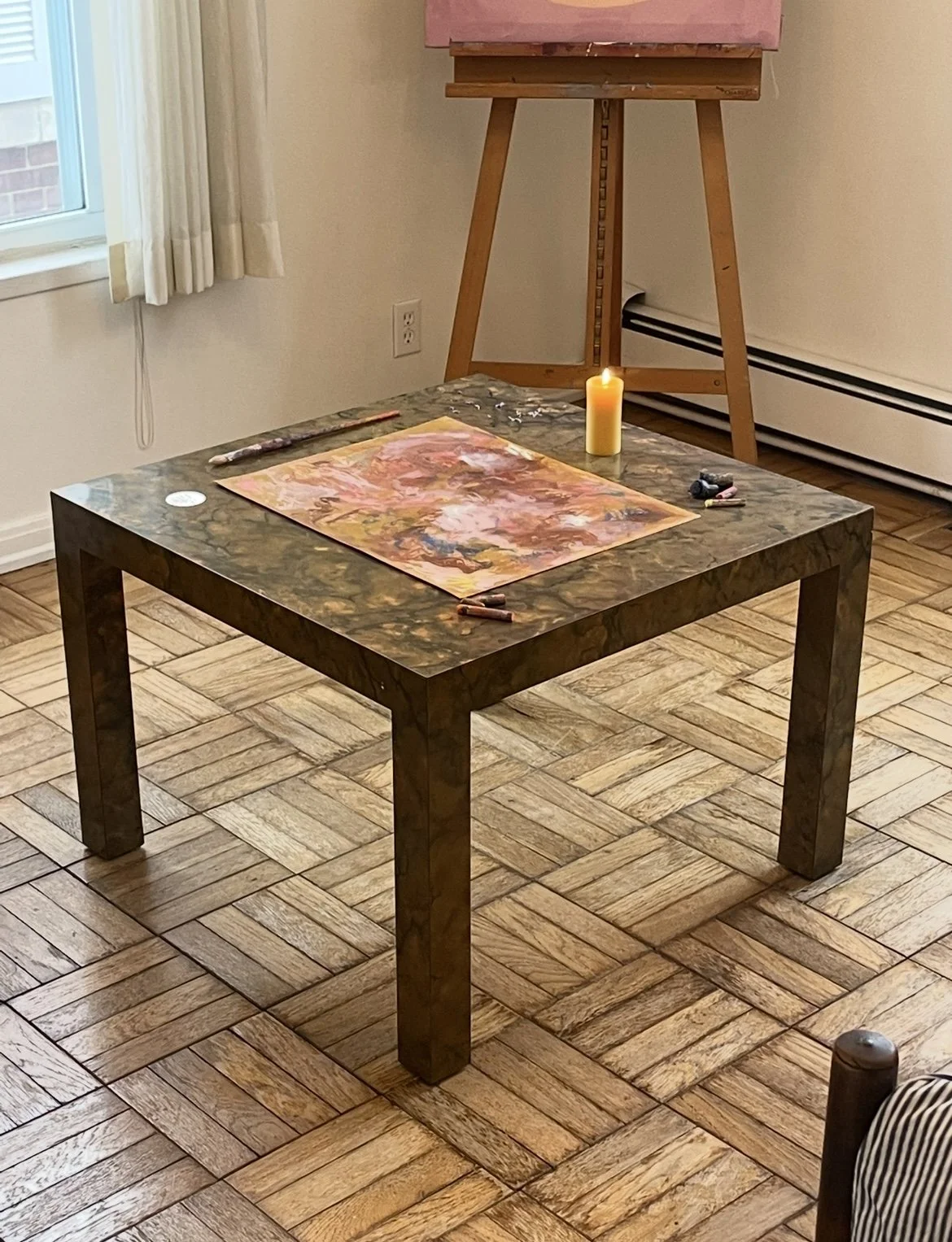 moving on - at home art show