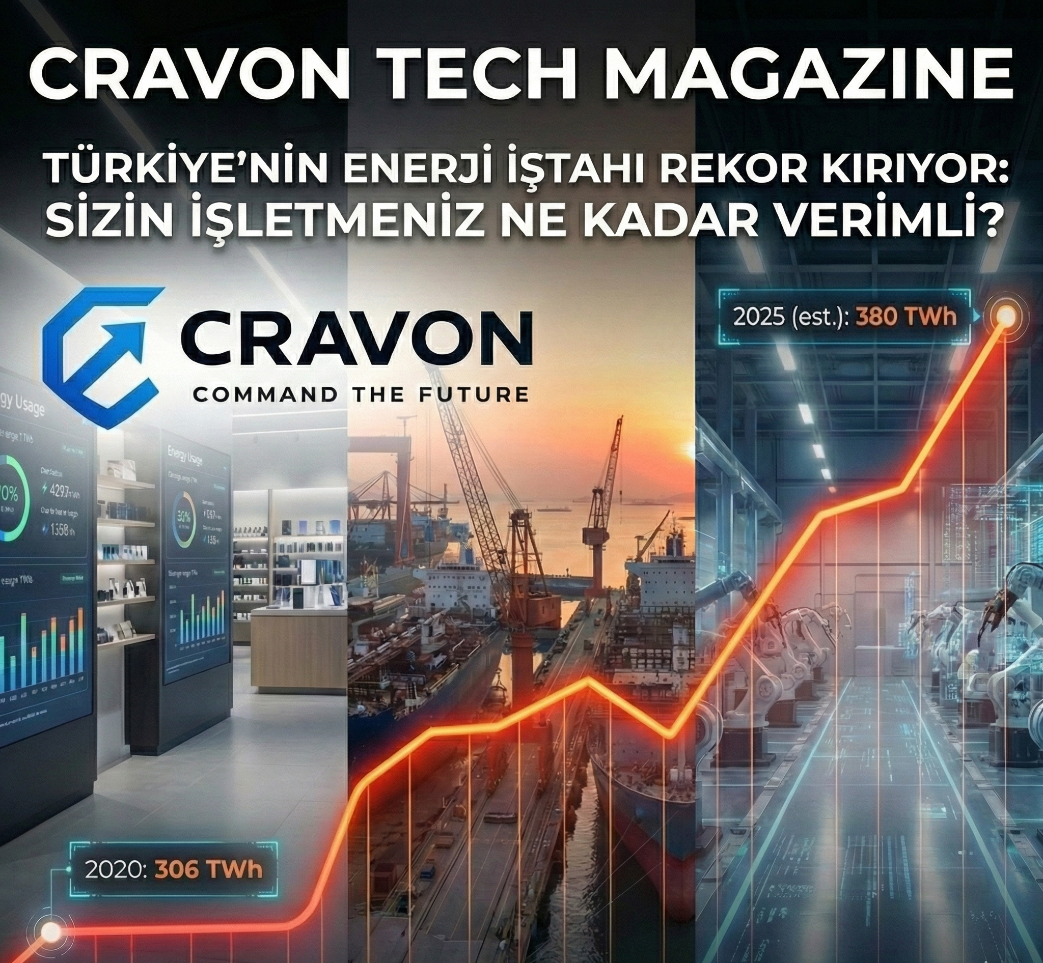 CRAVON TECH MAGAZINE: ENERJİ ANALİZİ &amp; SEKTÖREL BAKIŞ