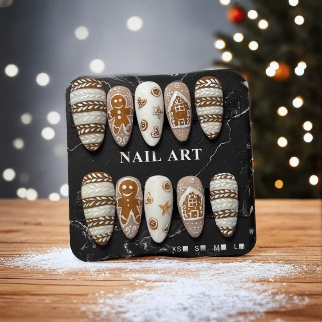 Gingerbread Frosted Cookie