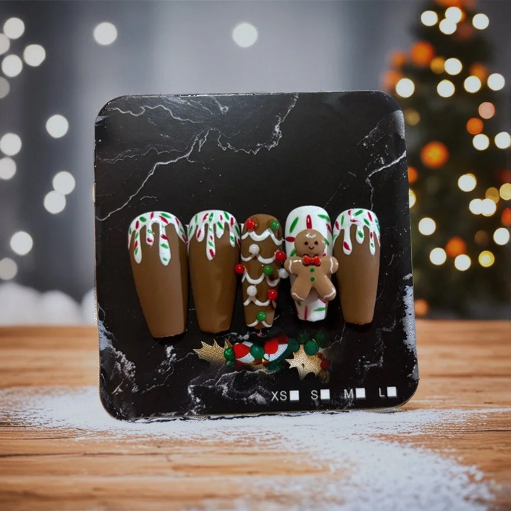 Gingerbread Man Nails
