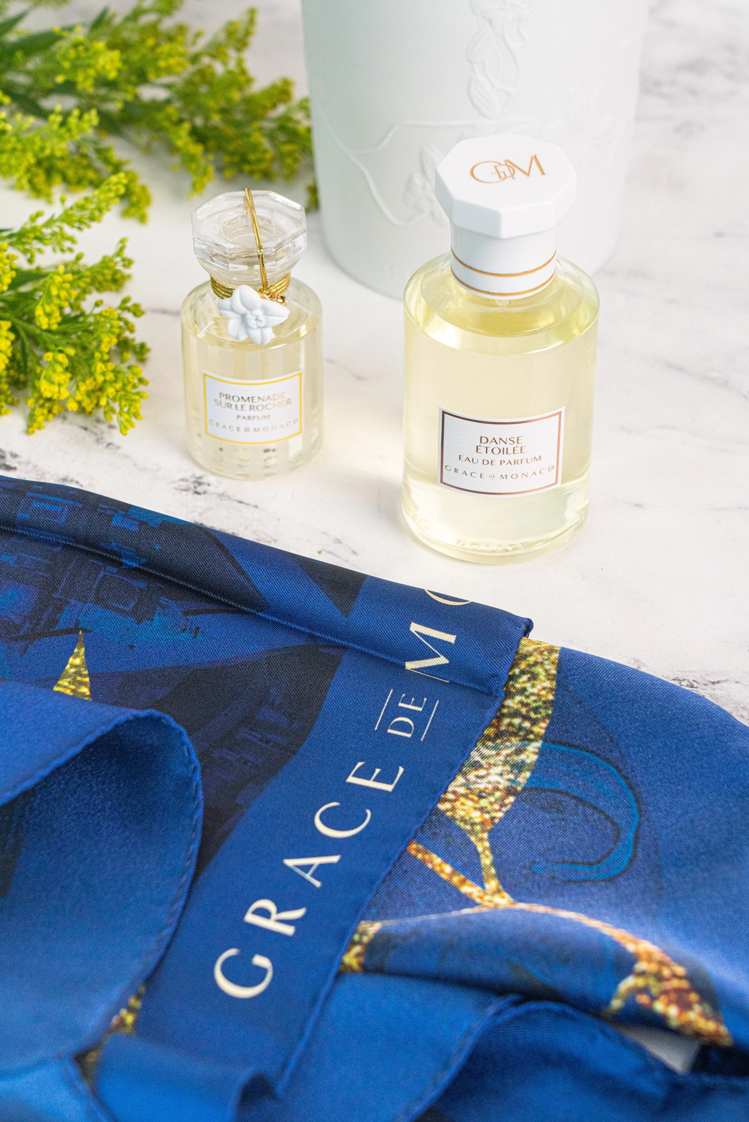 Grace de Monaco luxury fragrance product photography for digital marketing and social media campaign by Metta Society