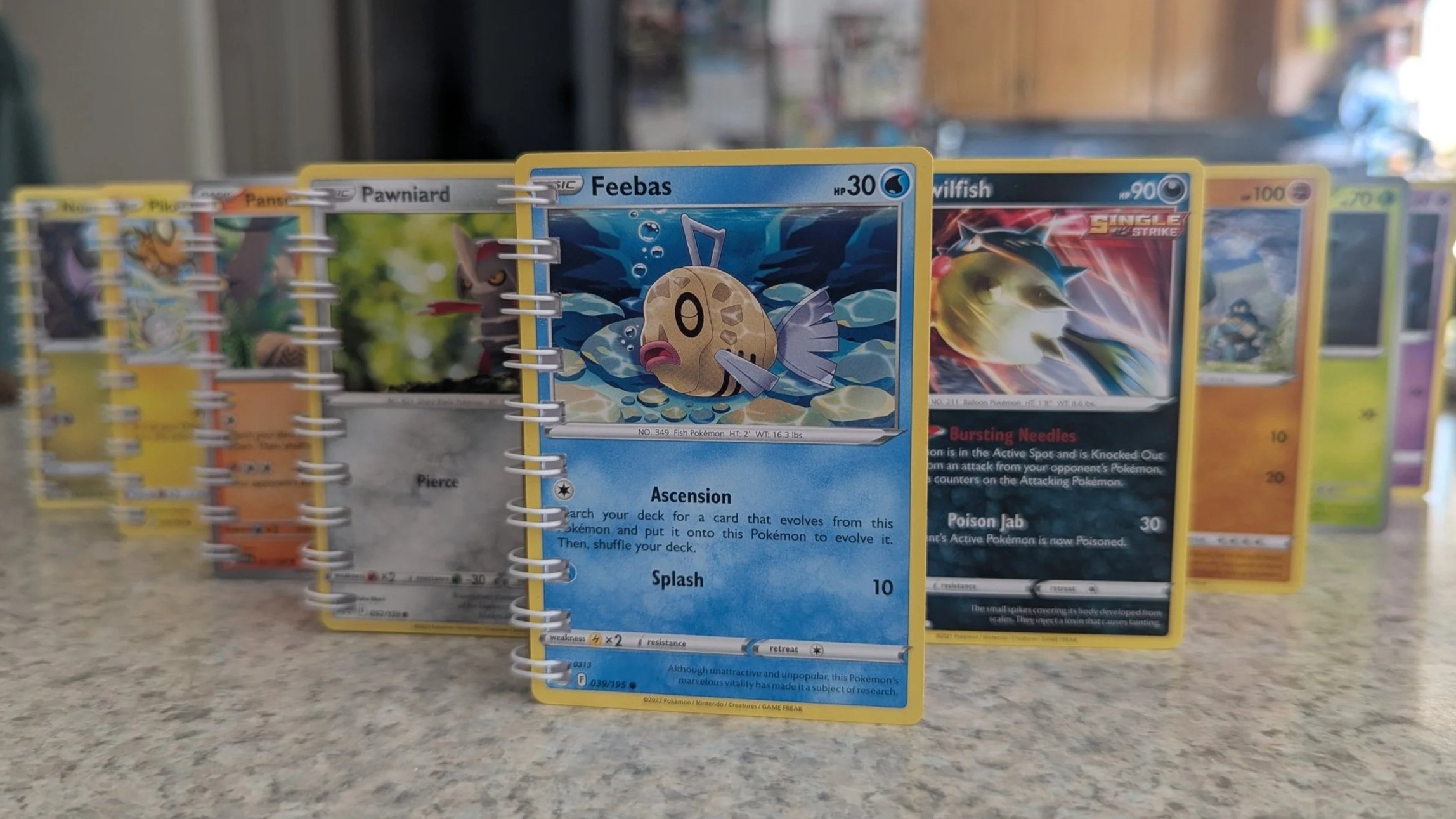 Mystery Pocket-Sized Trading Card Notebook