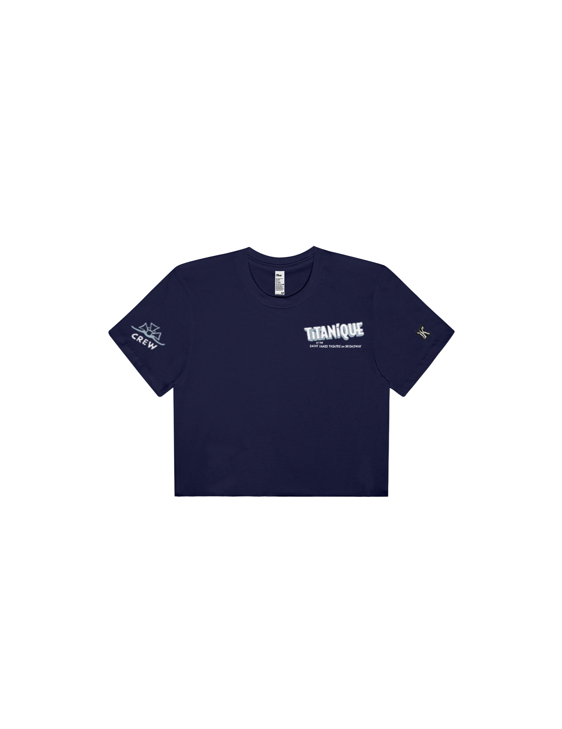 Titanique Cropped Crew Shirts
