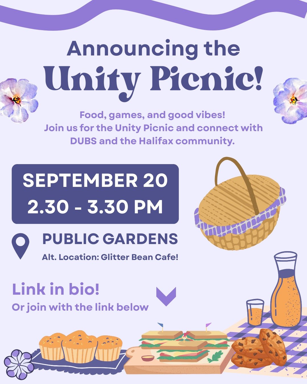 🌸 Join us this Saturday at the Halifax Public Gardens for our first society picnic + vision boarding event! 🎨🧺
We&rsquo;ll be reflecting on our personal goals and shaping the future of our society together through creative watercolour painting and