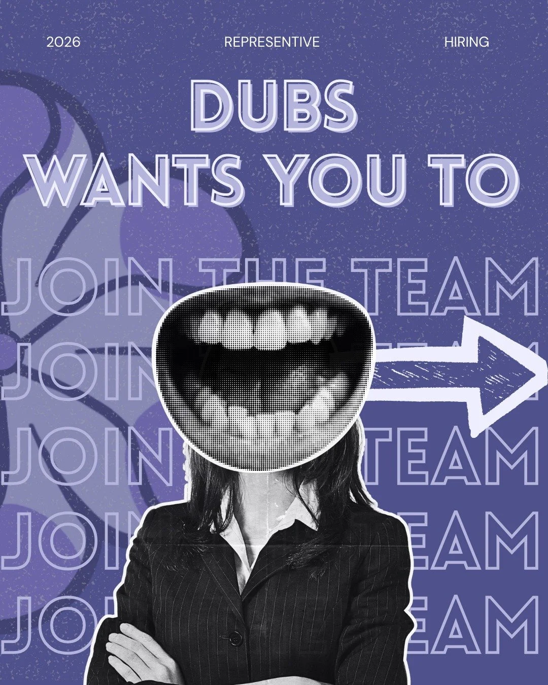 🚨 DUBS IS HIRING!&nbsp;🚨

Want to represent DUBS and help strengthen connections between students and Halifax&rsquo;s local businesses? Join the DUBS Rep Team! 💜

This is your chance to gain hands-on experience, build leadership skills, and make a