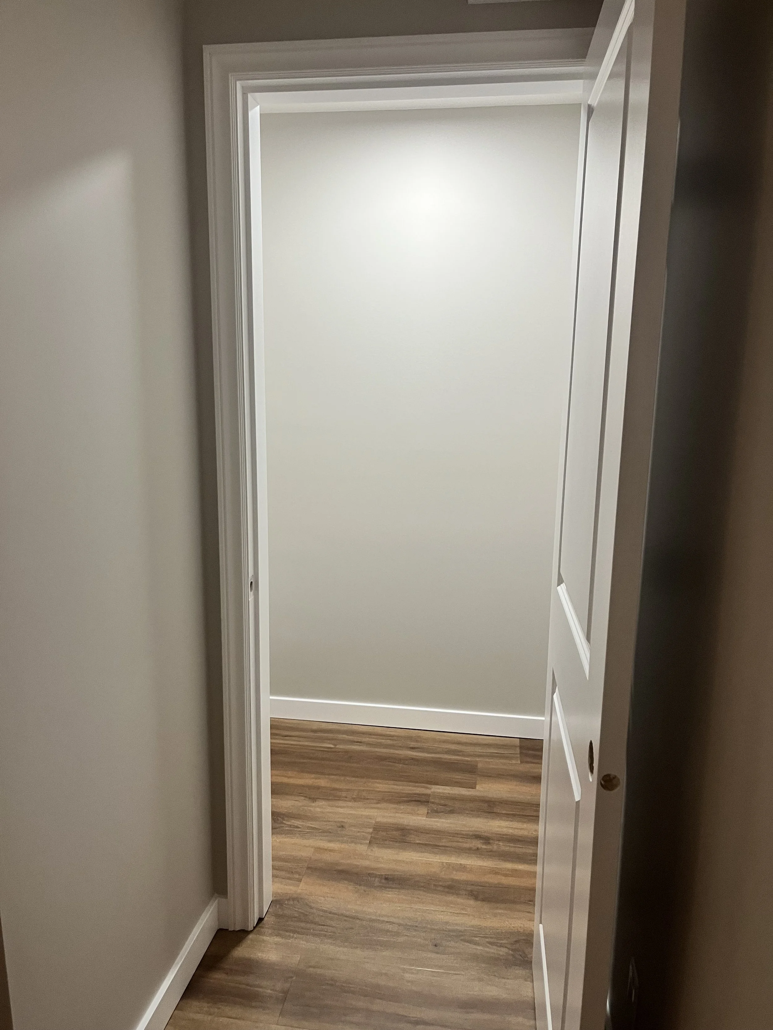 Bathroom renovation finished.