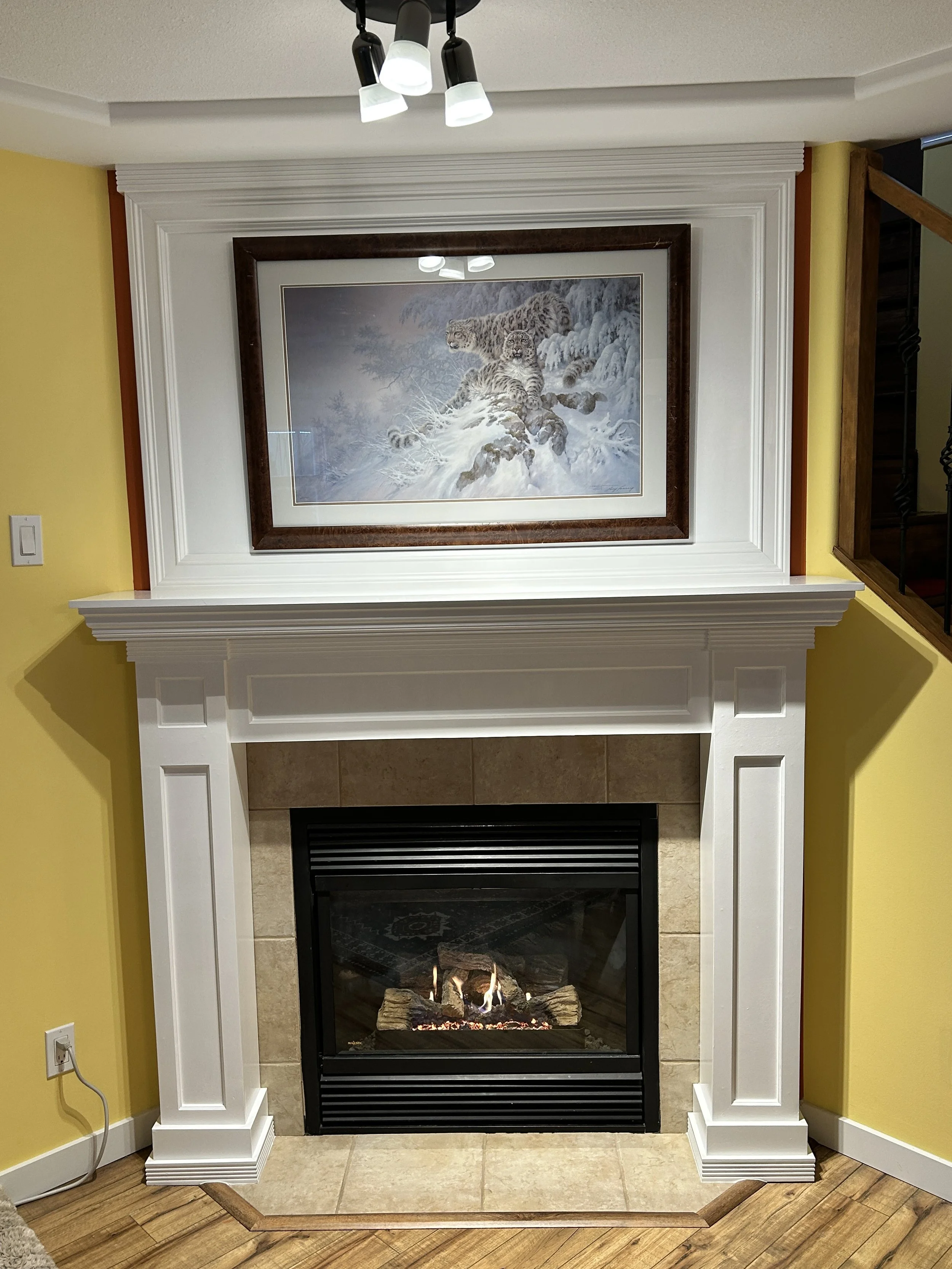 The Fireplace Finished