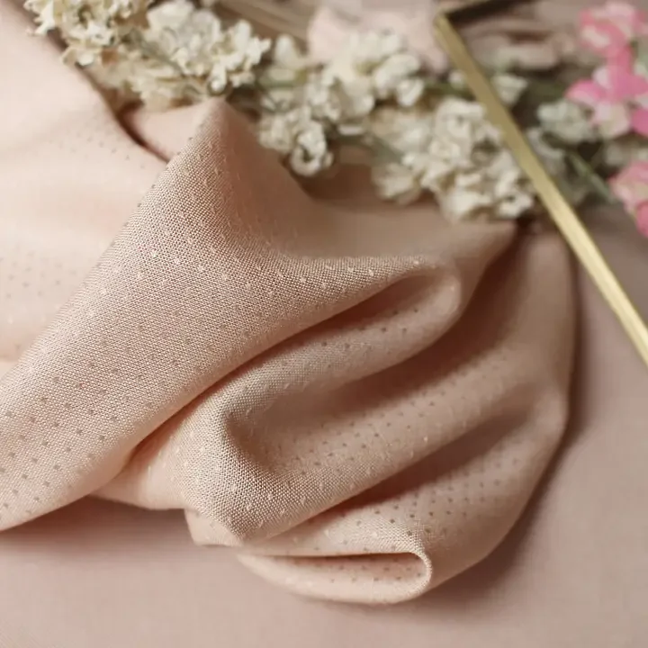 Dobby Blush Fabric