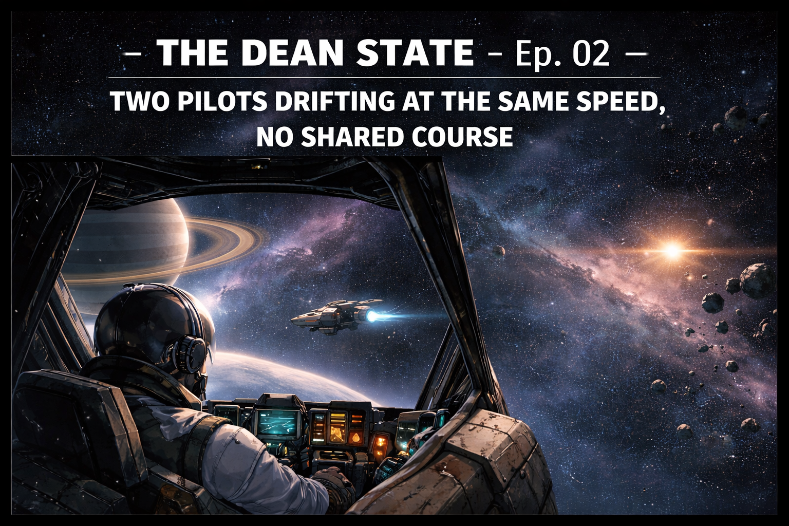 The Dean State – Ep. 02 – Two Pilots Drifting at Speed, One Jump Too Late, See you space cowboy…