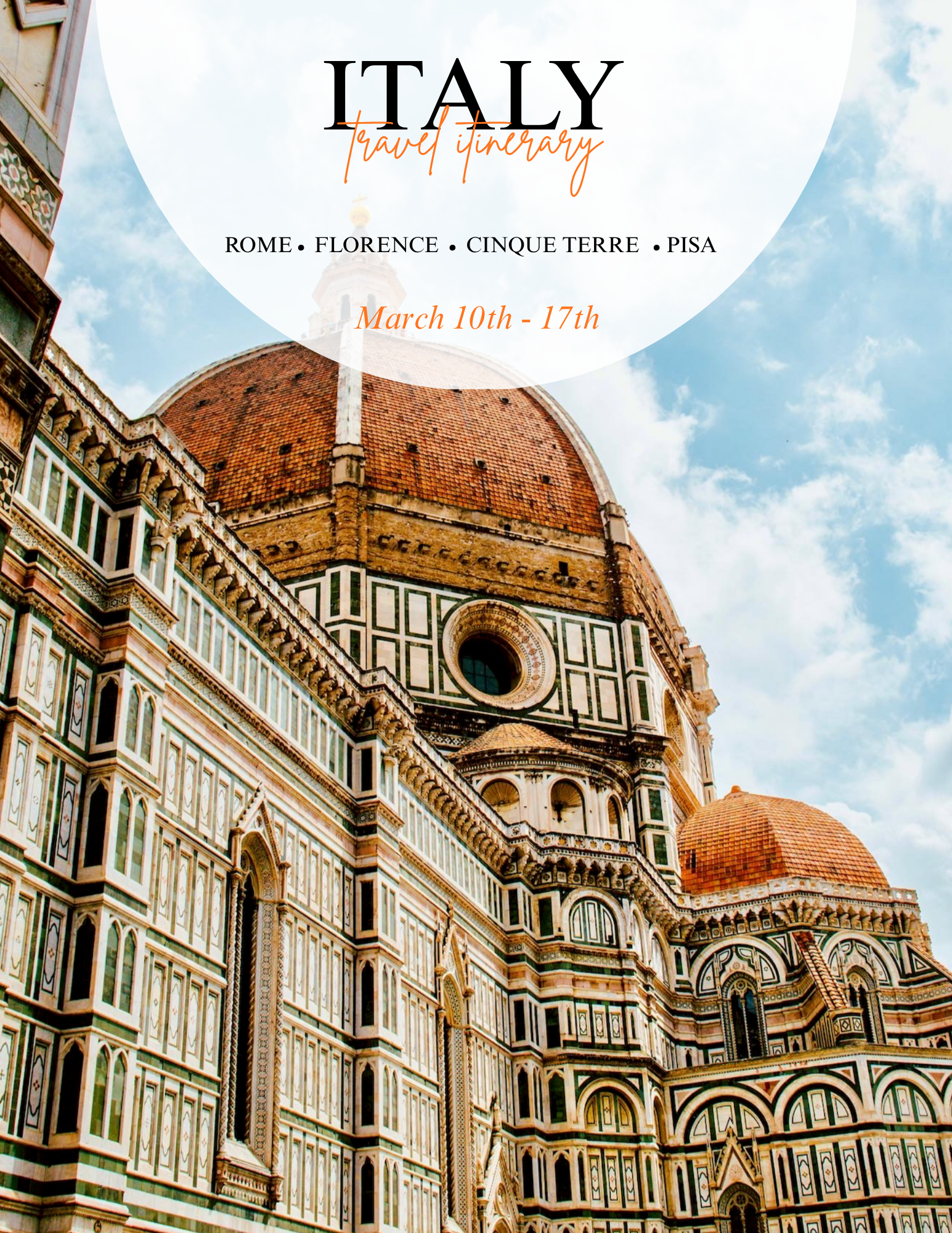 Travel Itinerary