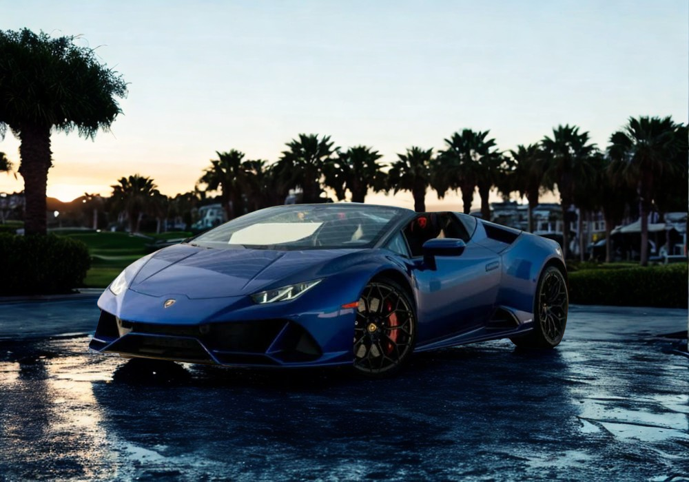 Lamborghini Huracán Evo Spyder- Blue