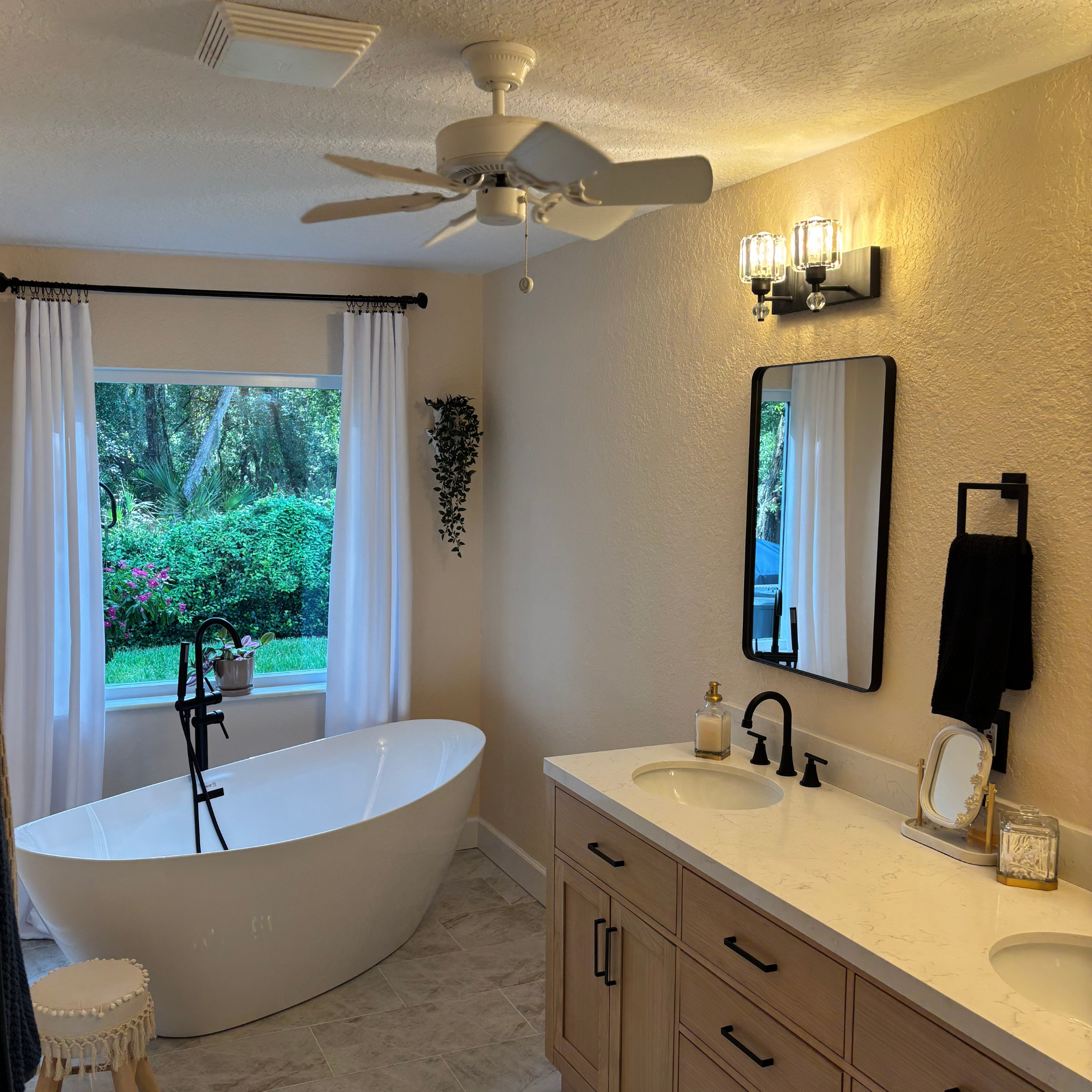 flip design consulting bathroom renovation after Pasco county, FL investor flip