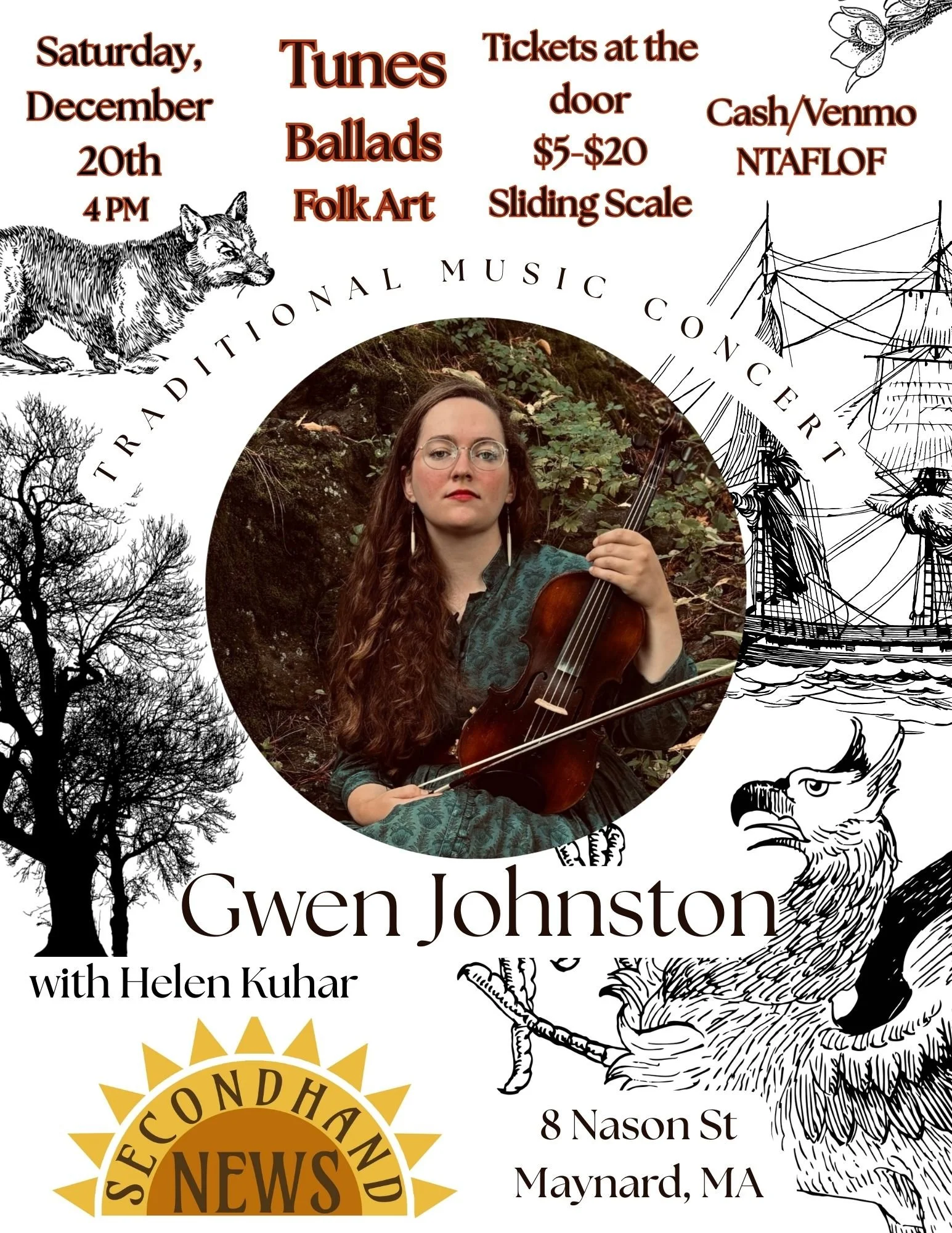 Gwen Johnston at Secondhand News