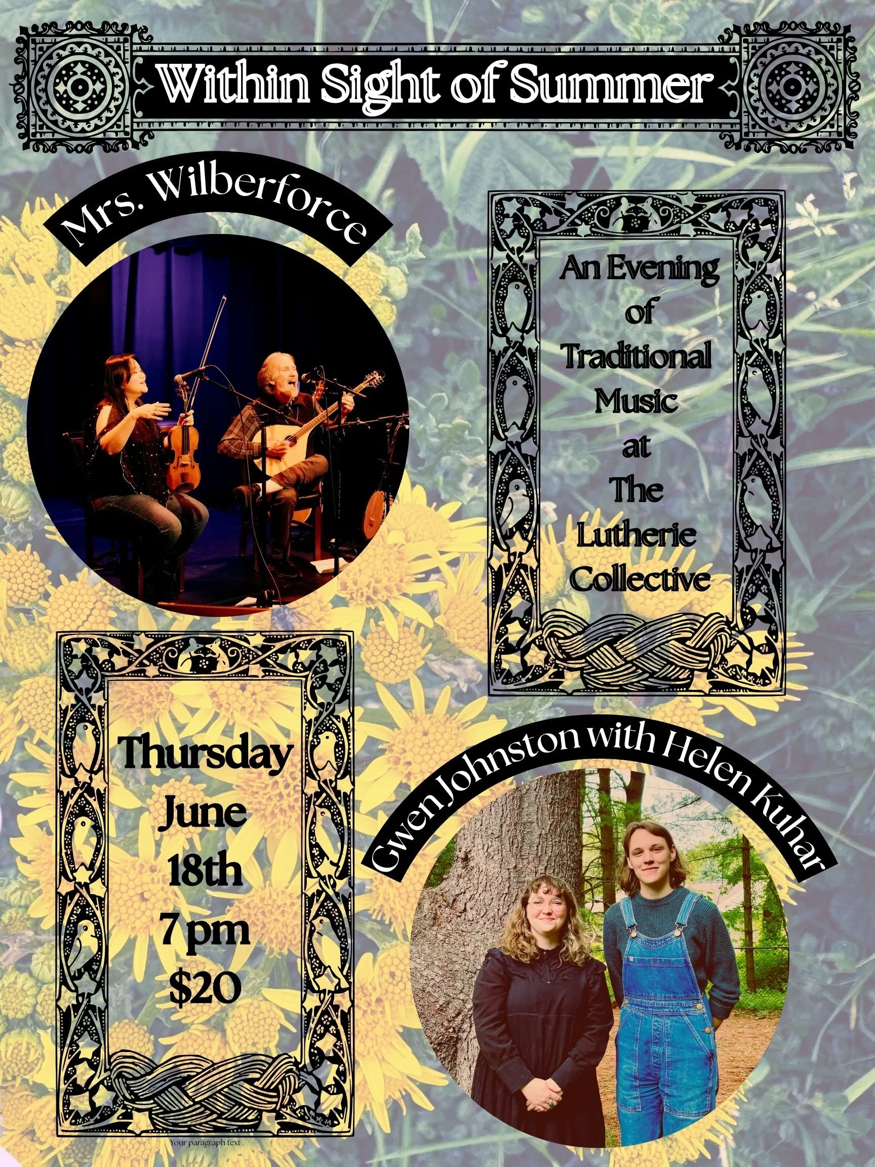 Within Sight of Summer : An Evening at the Luthier Collective