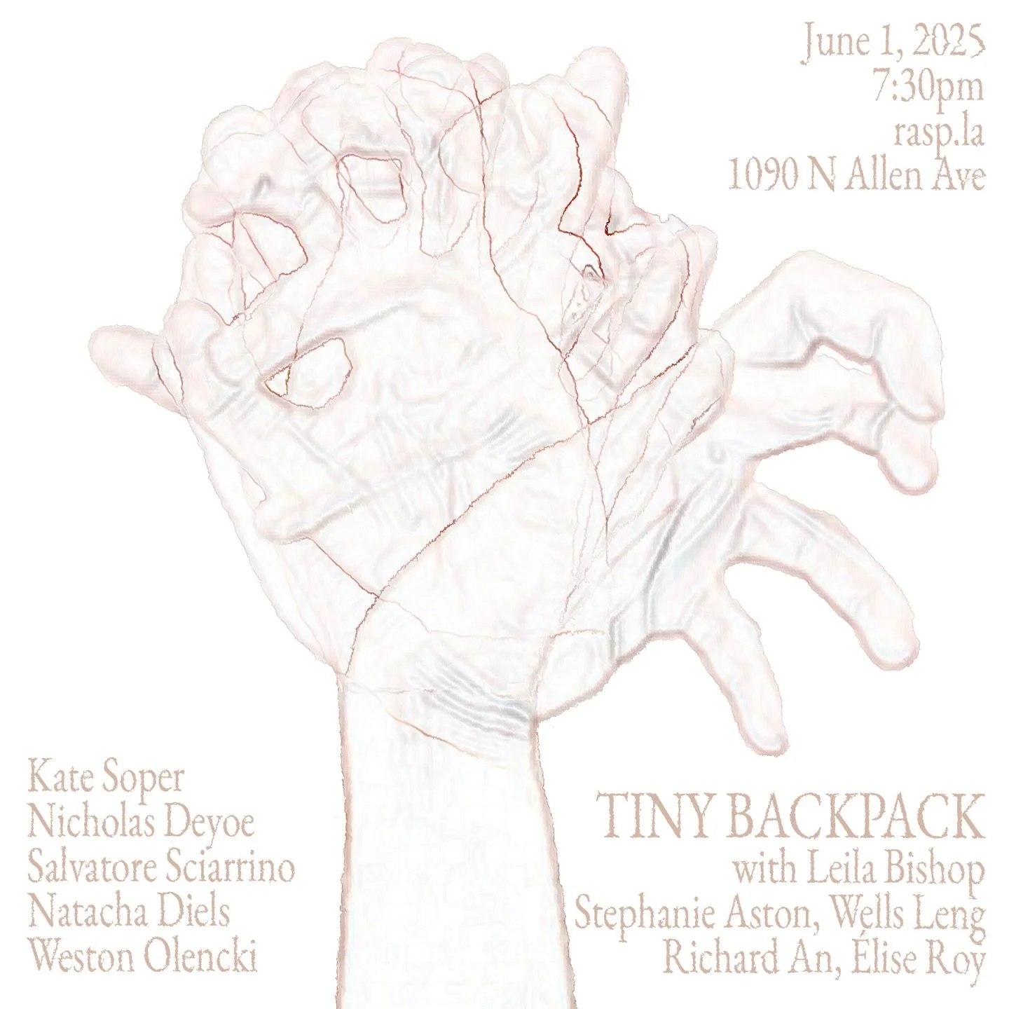 some truly spectacular harp music on this and more importantly a melodica quartet. rsvp with @rasp.la
