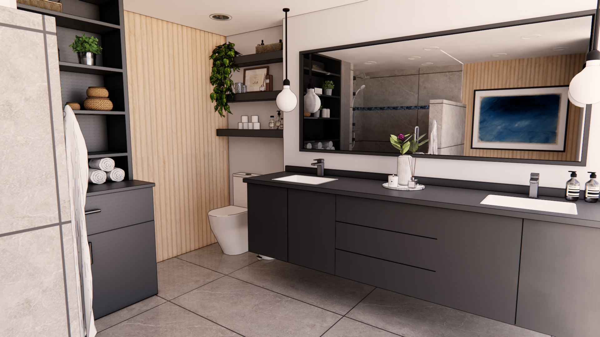 Mod Bathroom Remodel