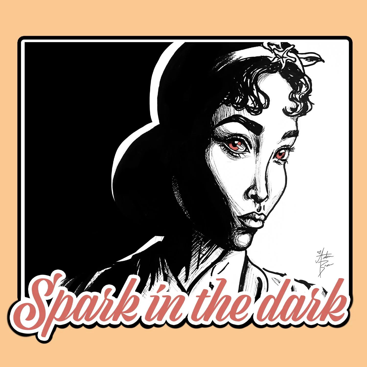 Claudia: Spark in the Dark Sticker