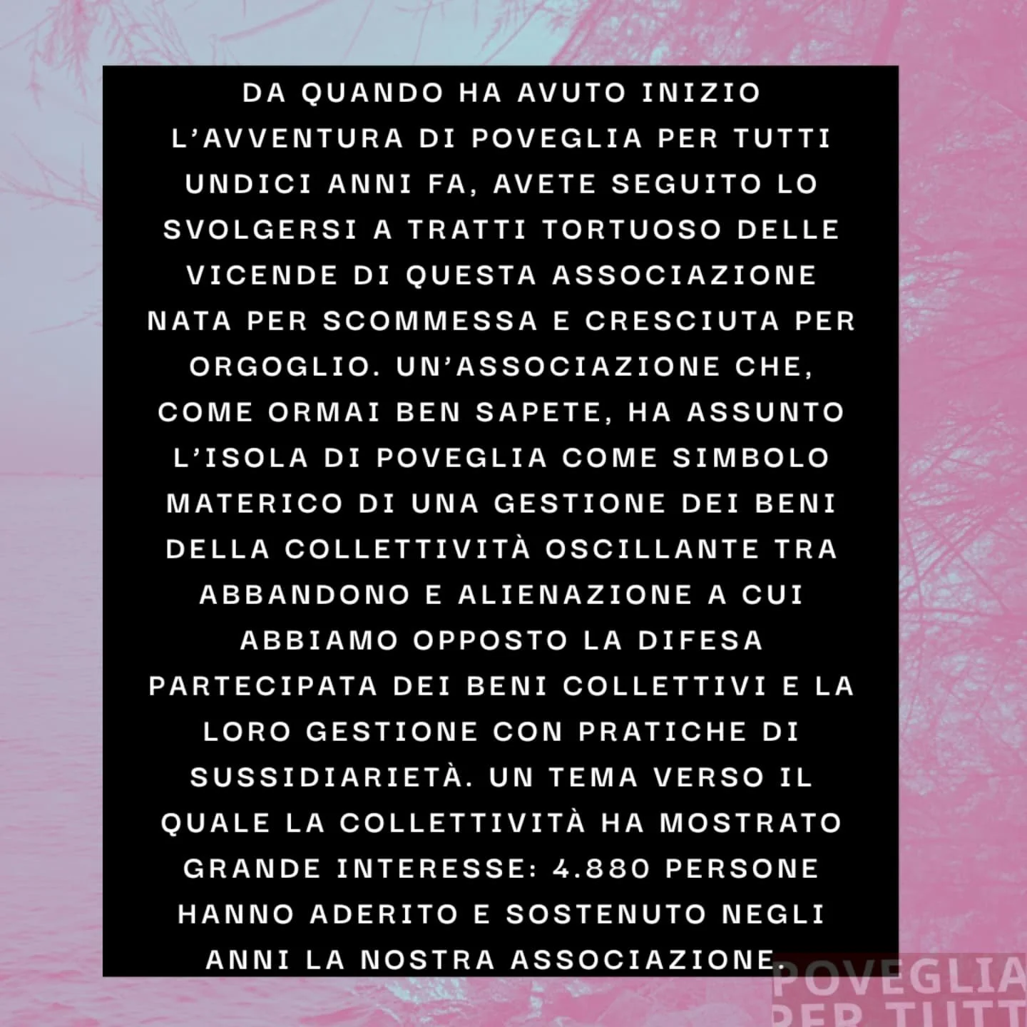 11 anni di tenacia per ribadire che ciò che è di tutti rimanga di tutti.
Quando restiamo uniti, le nostre voci diventano più potenti โ๐ผโค๏ธ