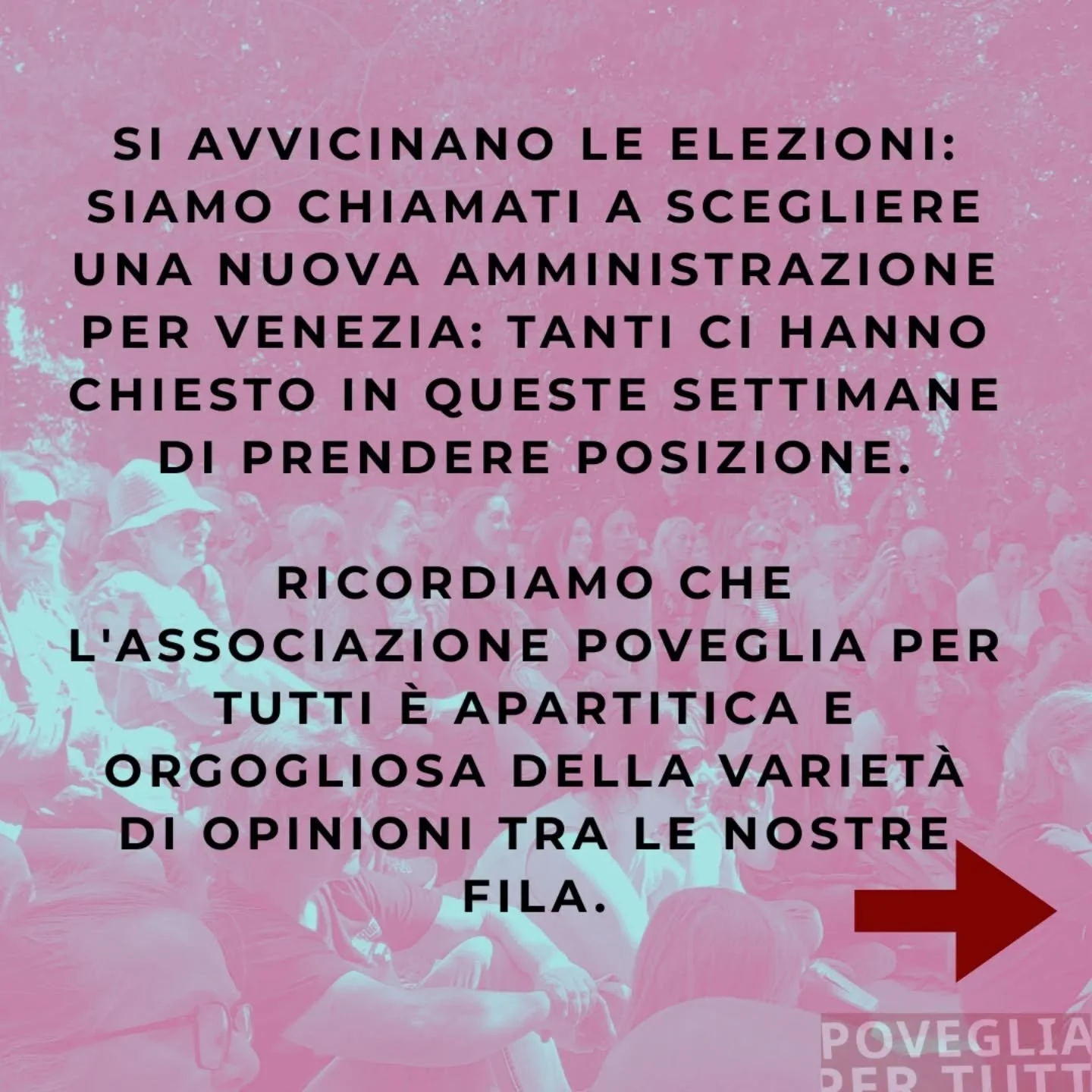Un bilancio e alcuni punti saldi 👆🏽
Buona lettura

#povegliapertutti #amministrative2026
