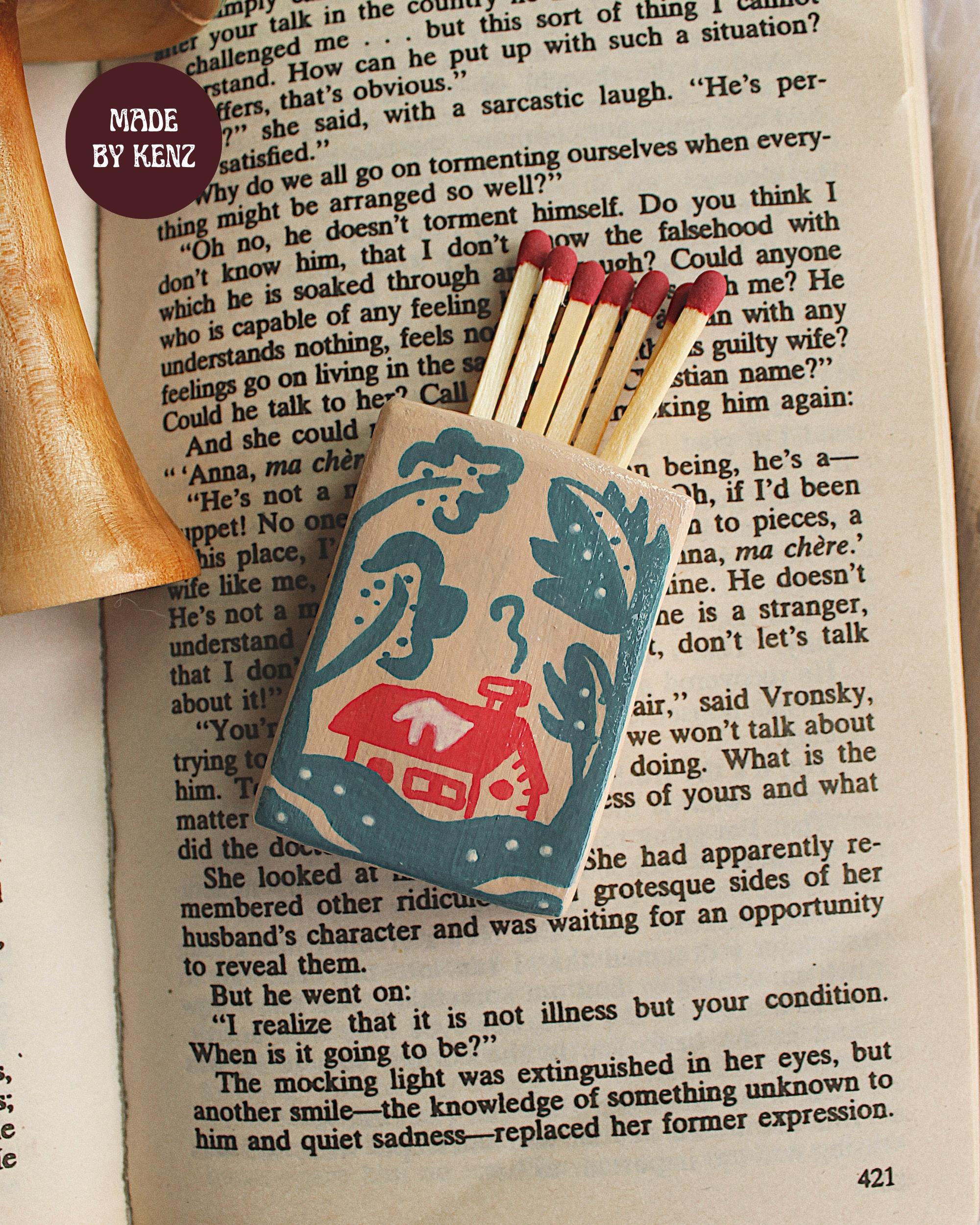 Homebody Mini Matchbook + Matches