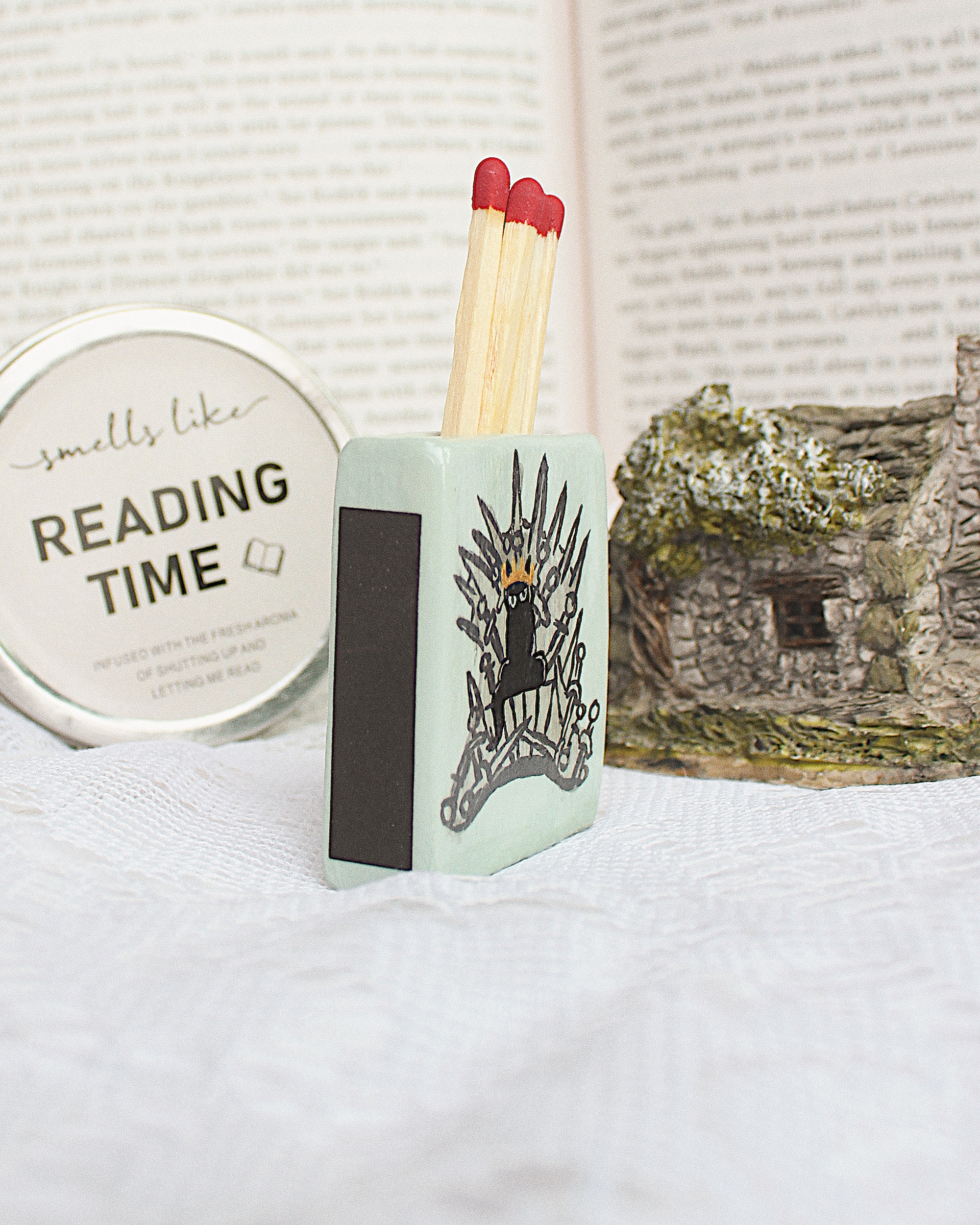 Whiskeros Mini Matchbook + Candle Set (Includes Matches)8.png