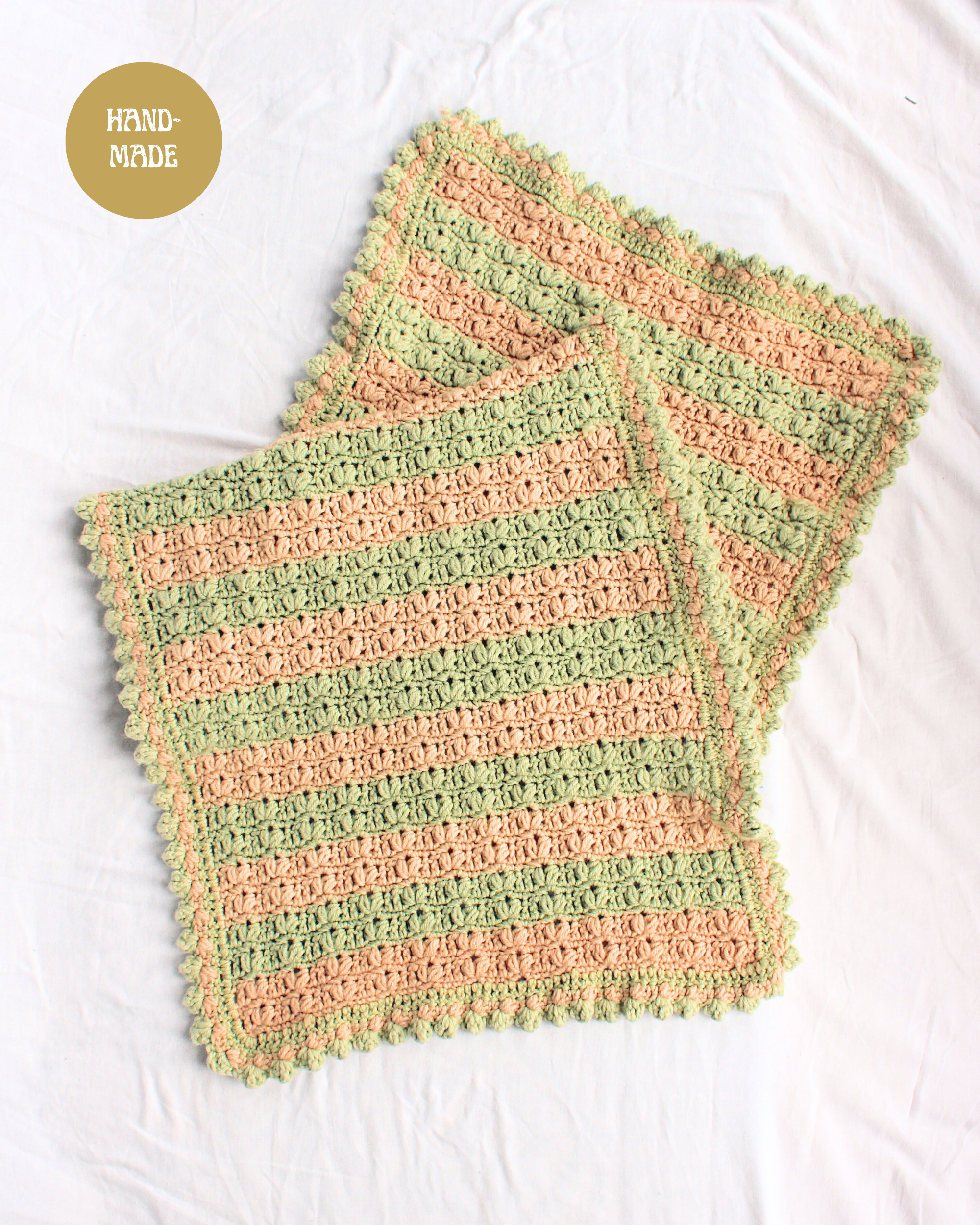 Clover Crochet Throw