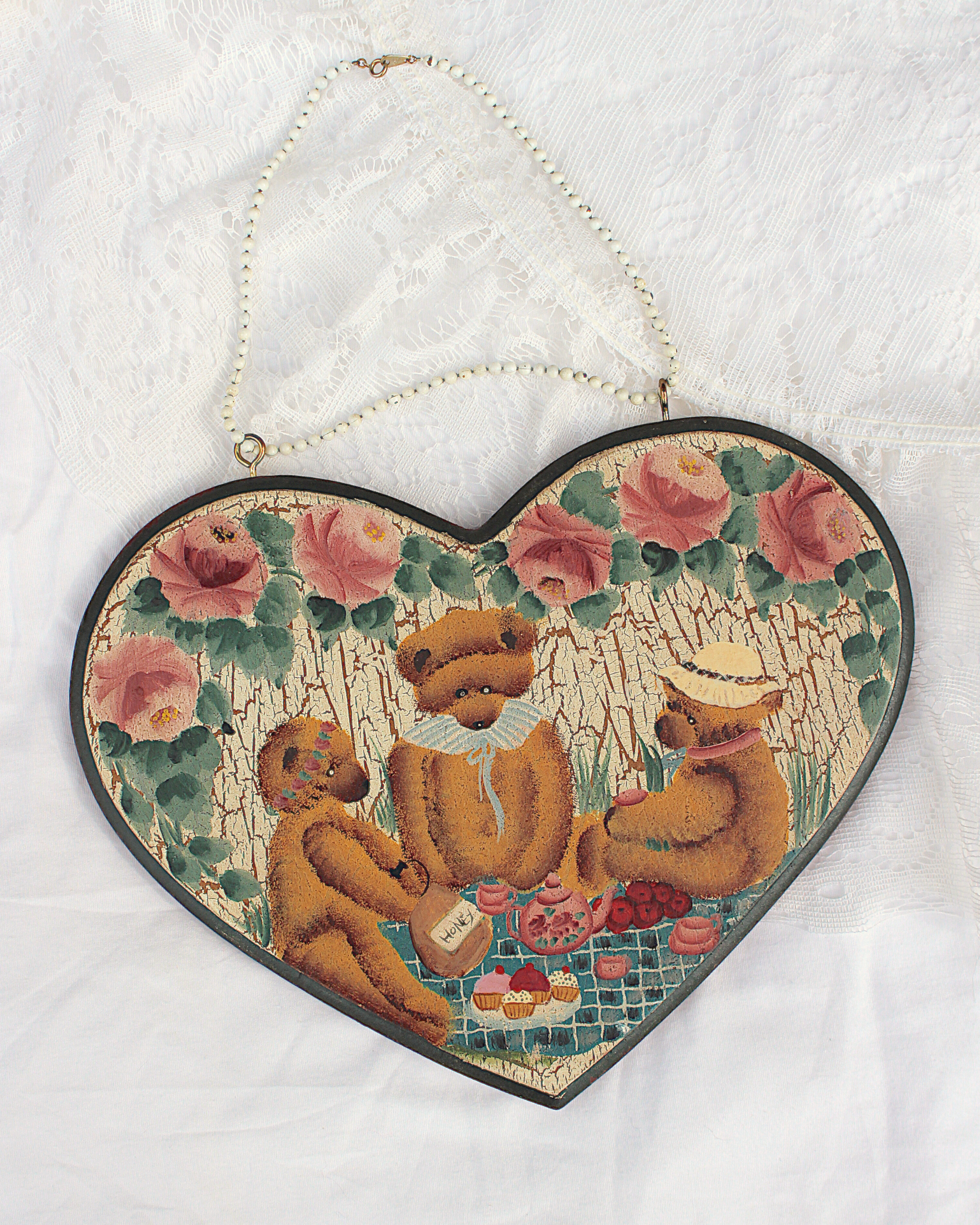 Beary Sweet Tea Party - Wall Hanging