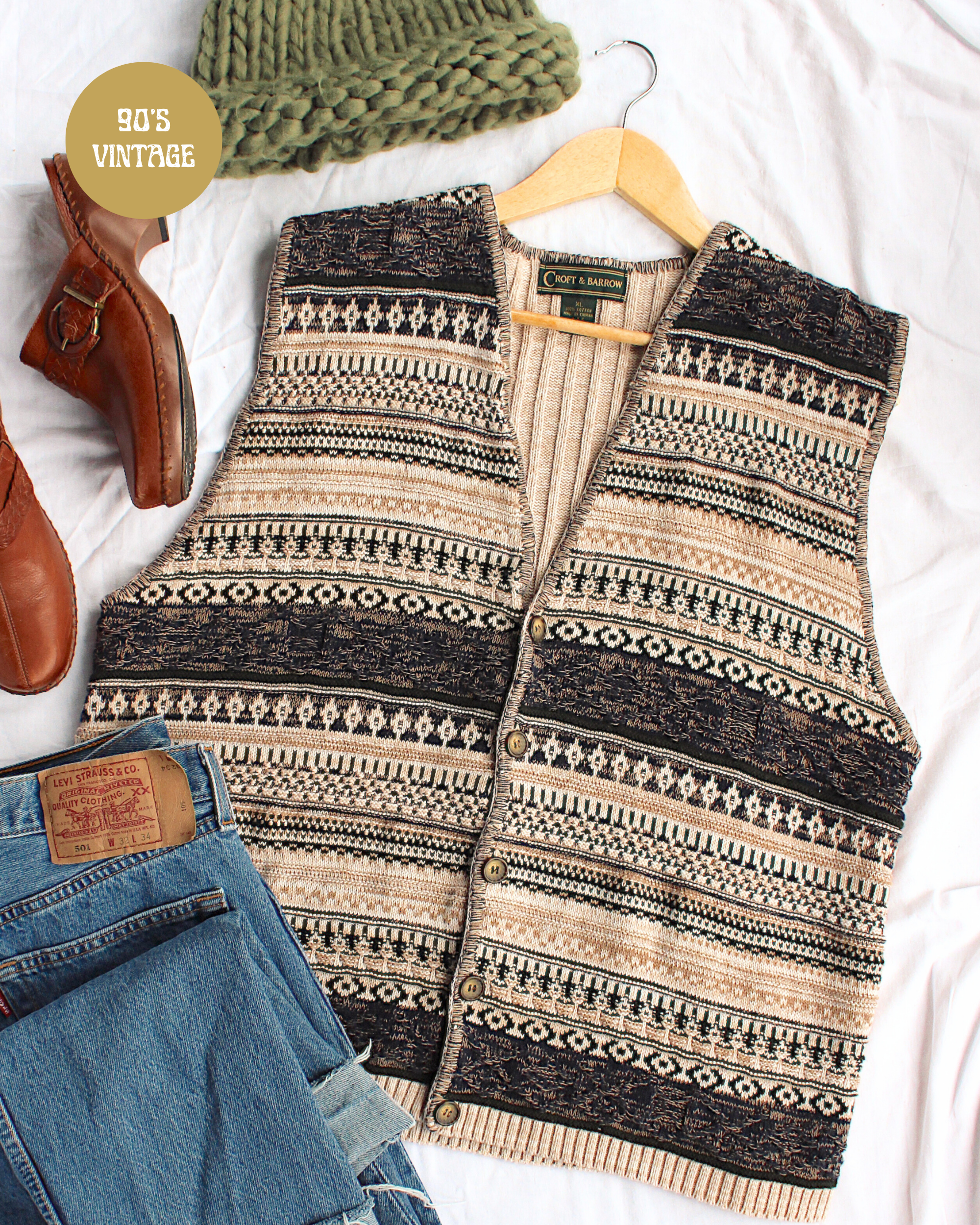 Chandler Sweater Vest - XL