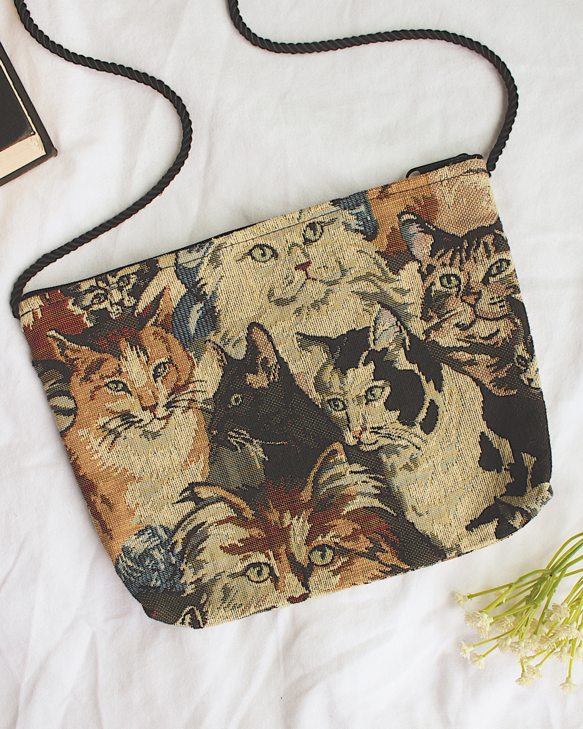 Cozy Cat Mom Bag