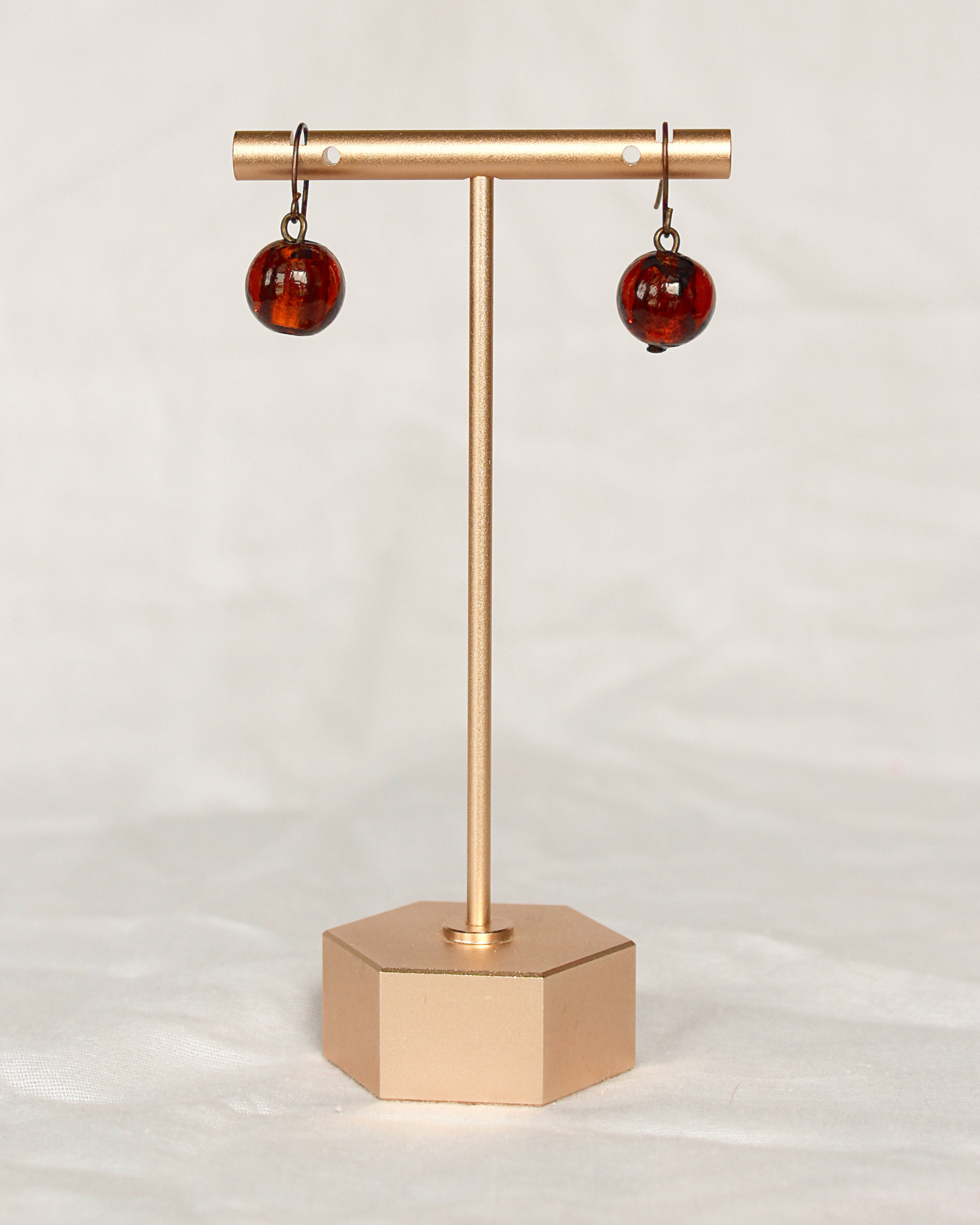 Ember Orb Earrings