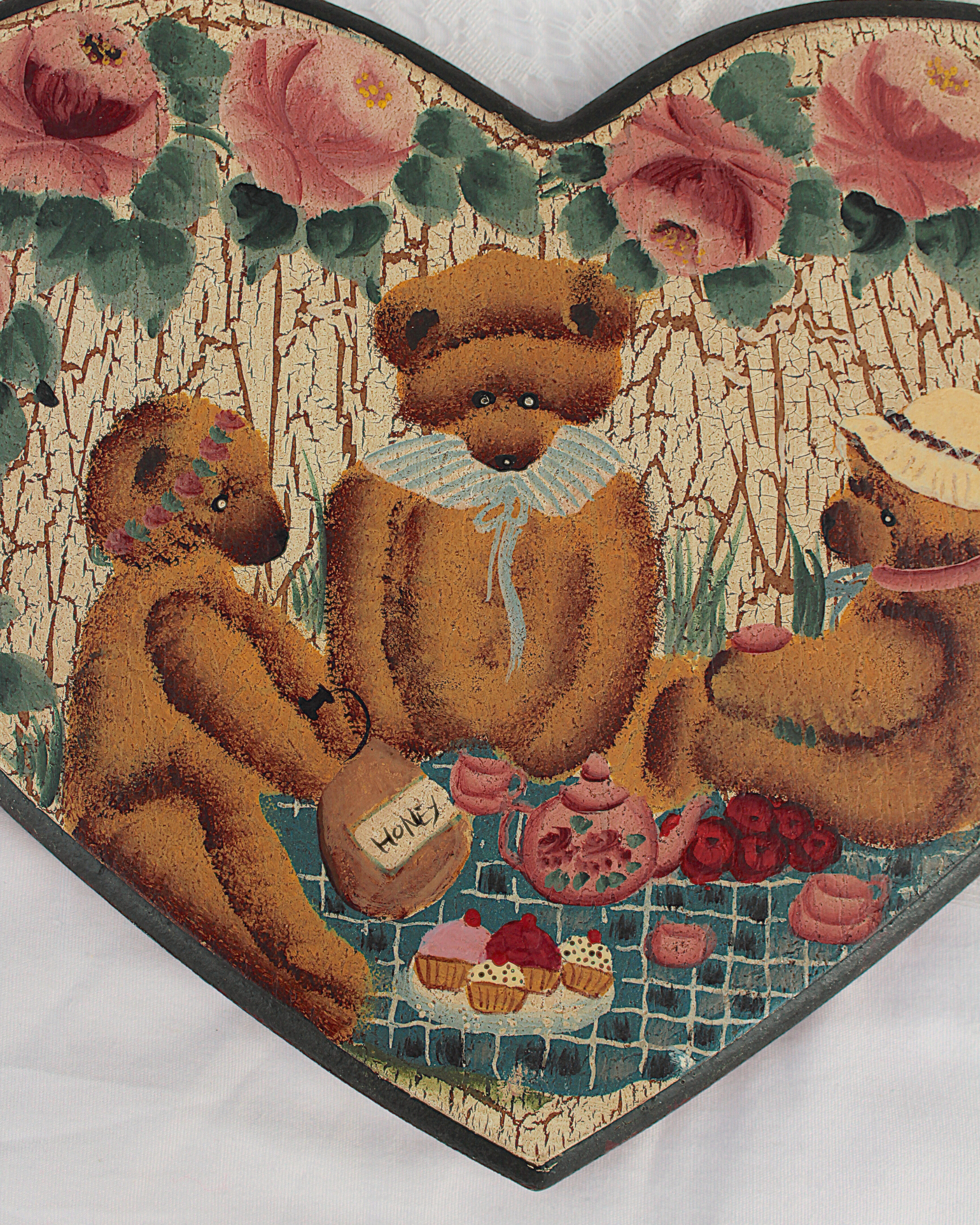 Beary Sweet Tea Party - Wall Hanging15.png
