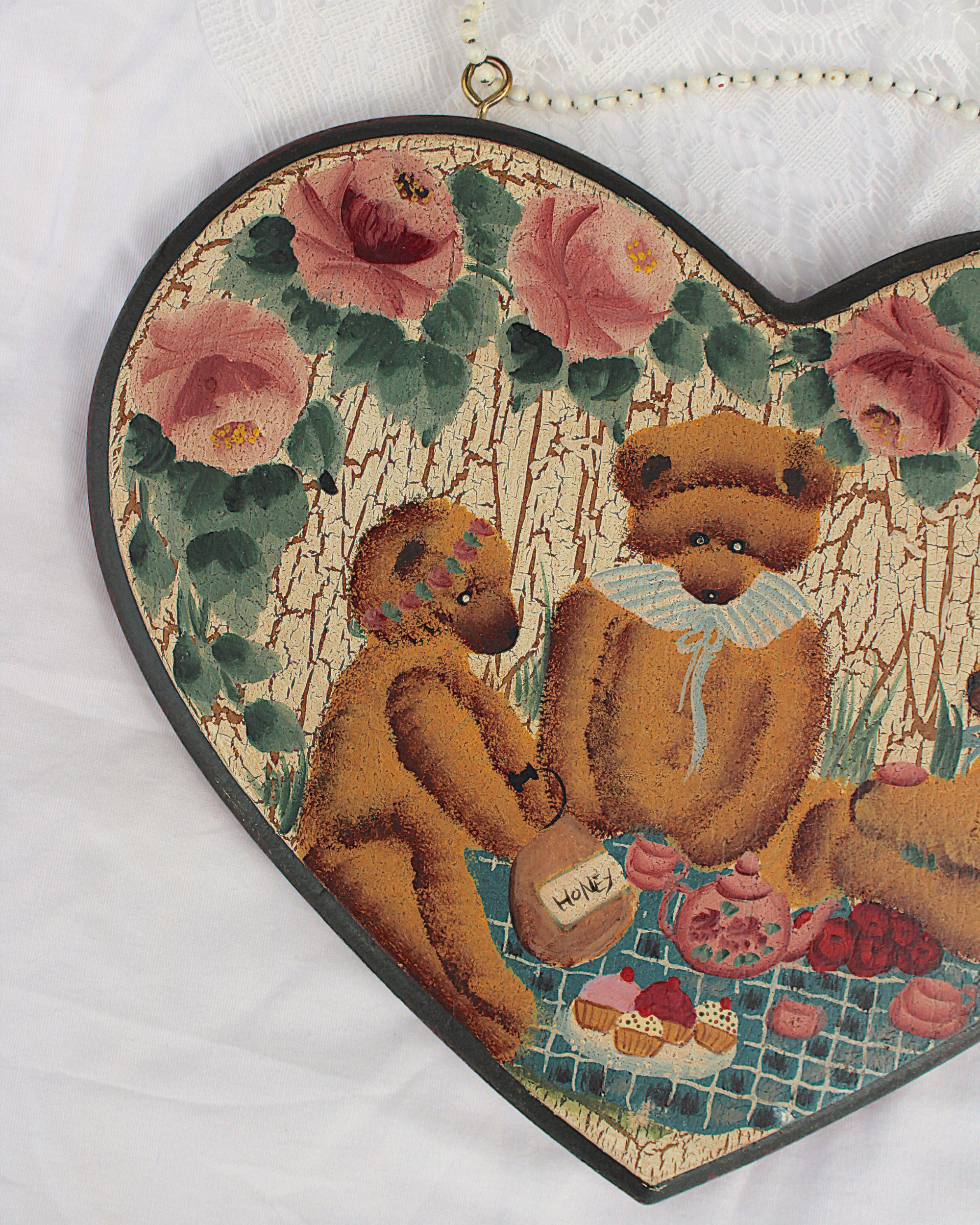 Beary Sweet Tea Party - Wall Hanging14.png