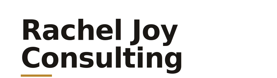 Rachel Joy Consulting