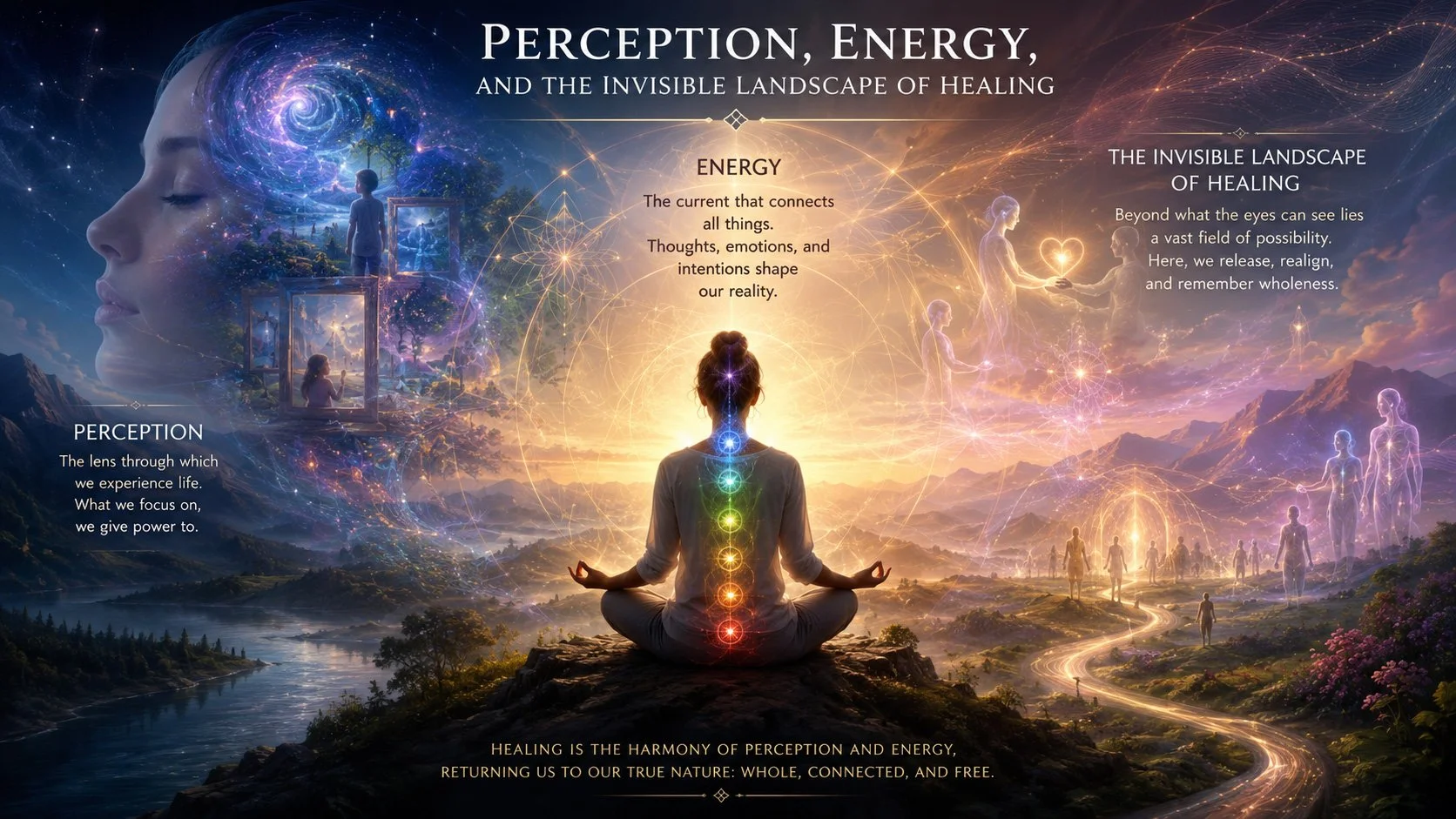 Perception, Energy, and the Invisible Landscape of Healing